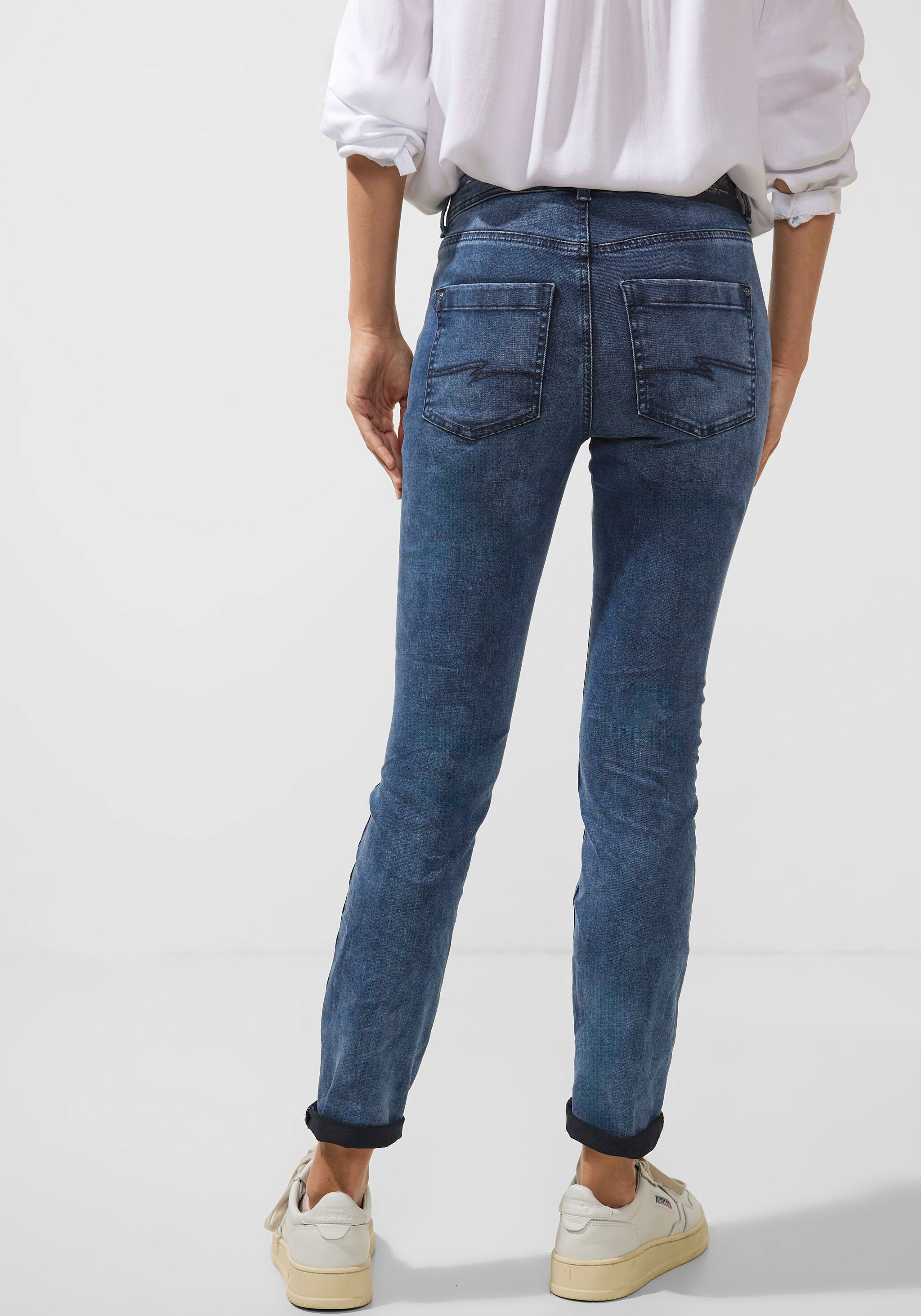STREET ONE Slim-fit-Jeans, im 4-Pocket-Stil bei ♕