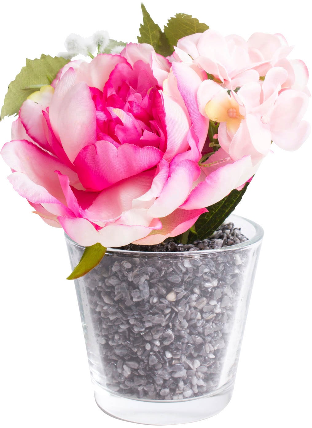 Botanic-Haus Künstliche Zimmerpflanze »Pfingstrosen-Hortensien-Arrangement«