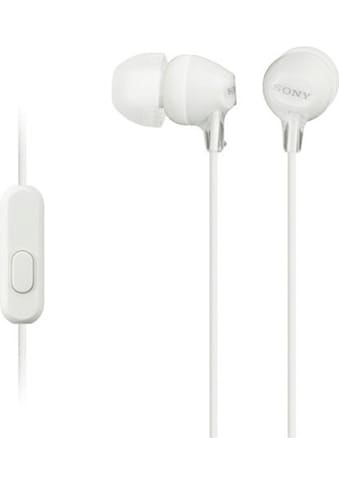 Sony In-Ear-Kopfhörer »MDR-EX15AP«, Rauschunterdrückung, mit Fernbedienung kaufen