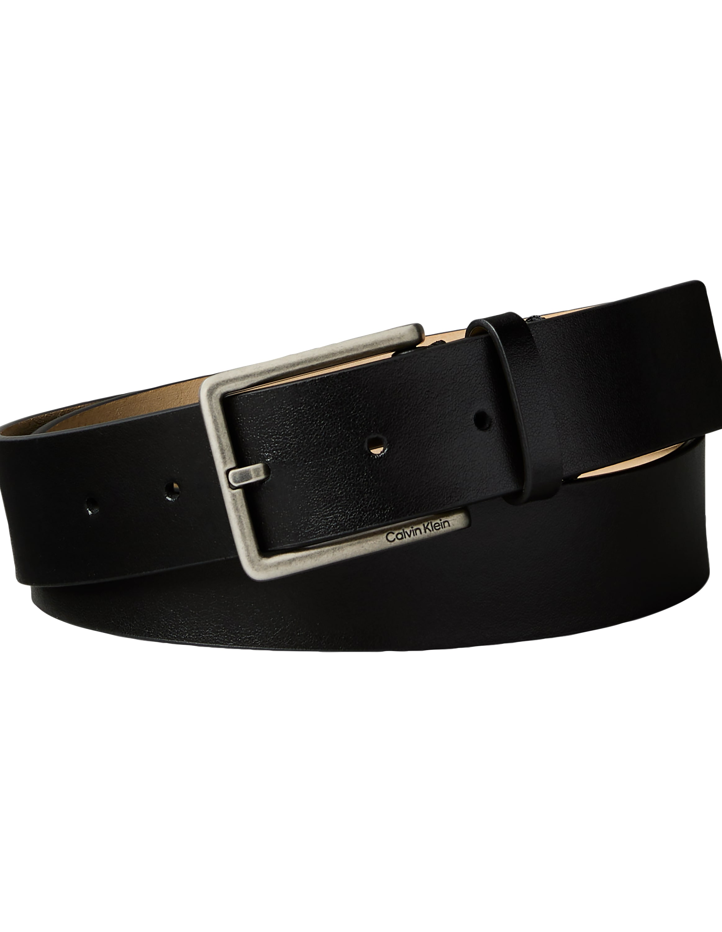 Calvin Klein Ledergürtel »WARMTH BUCKLE« Größenverstellbar