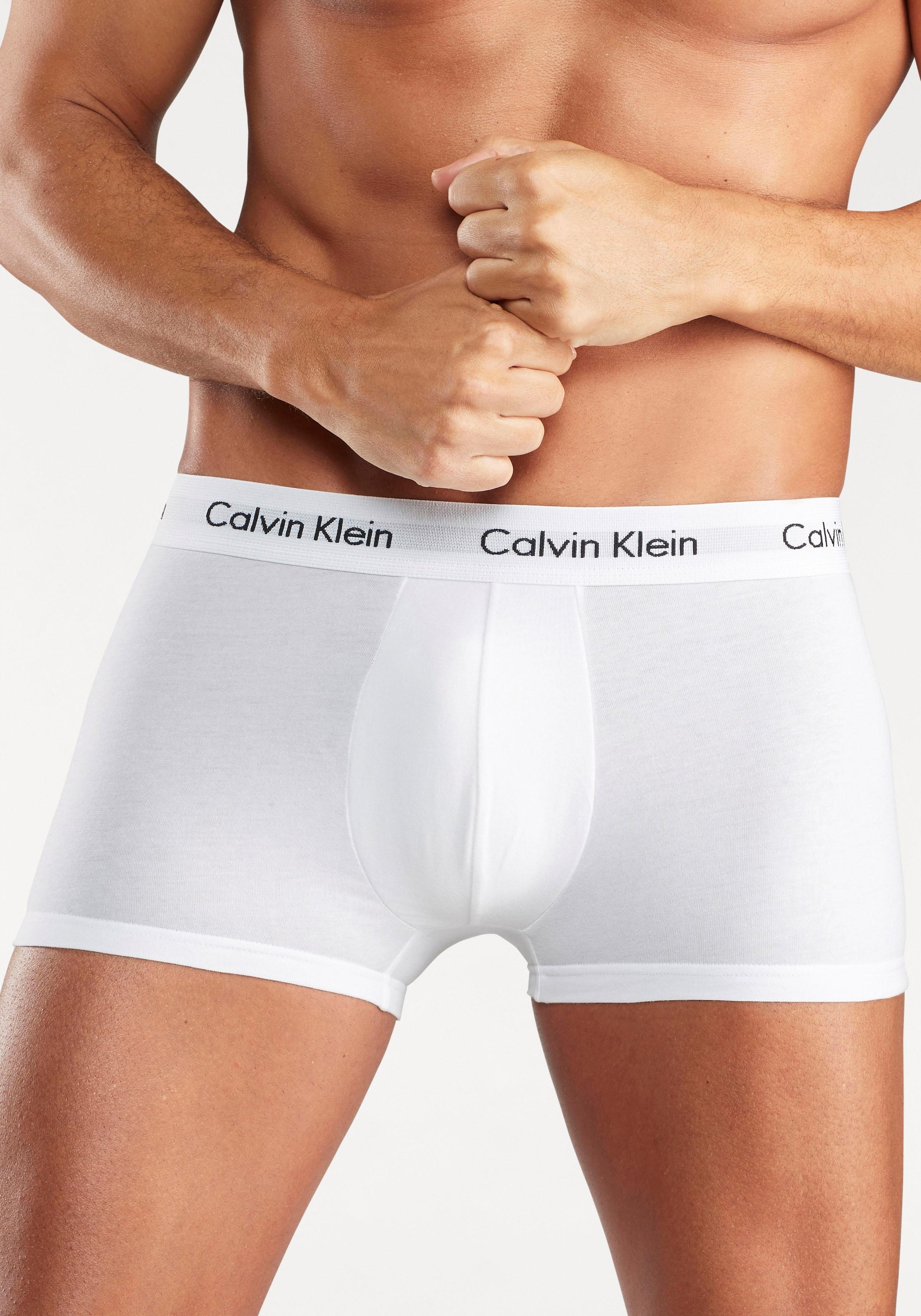 Calvin Klein Underwear Hipster, (3 St.), mit weißem Webbund