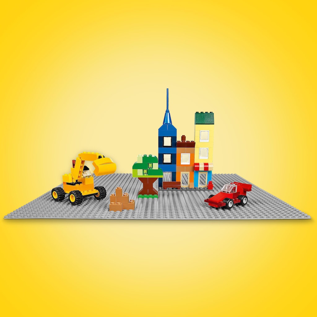 LEGO® Konstruktionsspielsteine »Graue Bauplatte (11024), LEGO® Classic«, (1 St.), Made in Europe