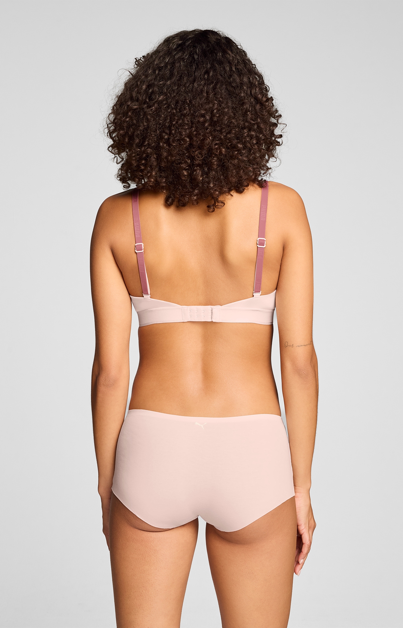 PUMA Retro Pants »PUMA WOMEN INVISIBLE COTTON MINI SHORTS« 2er Pack,  nahtlose Ränder für eine unsichtbare Passform