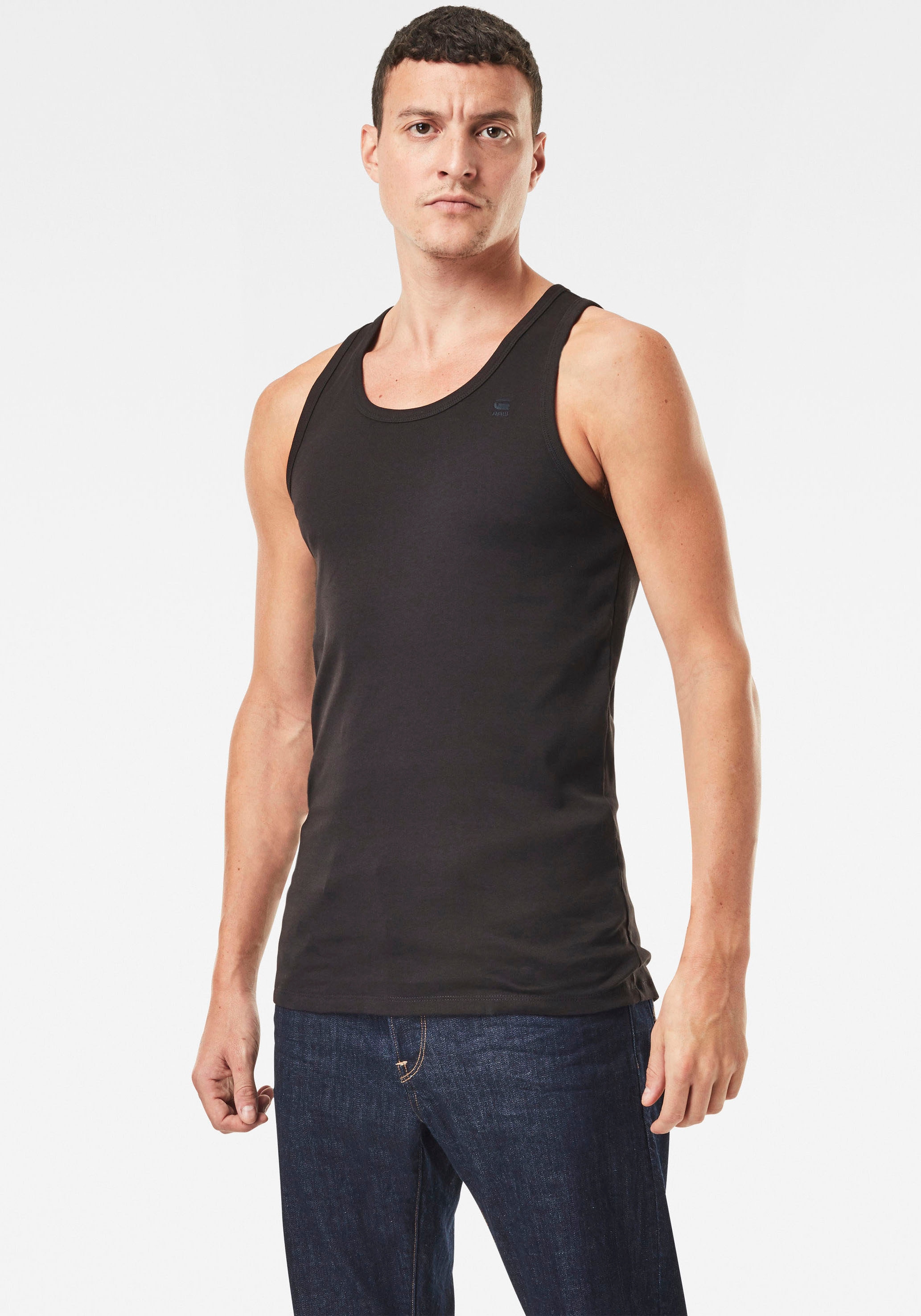 G-Star RAW T-Shirt »Base Tank t 2-Pack«, (Packung, 2 tlg., 2er-Pack)