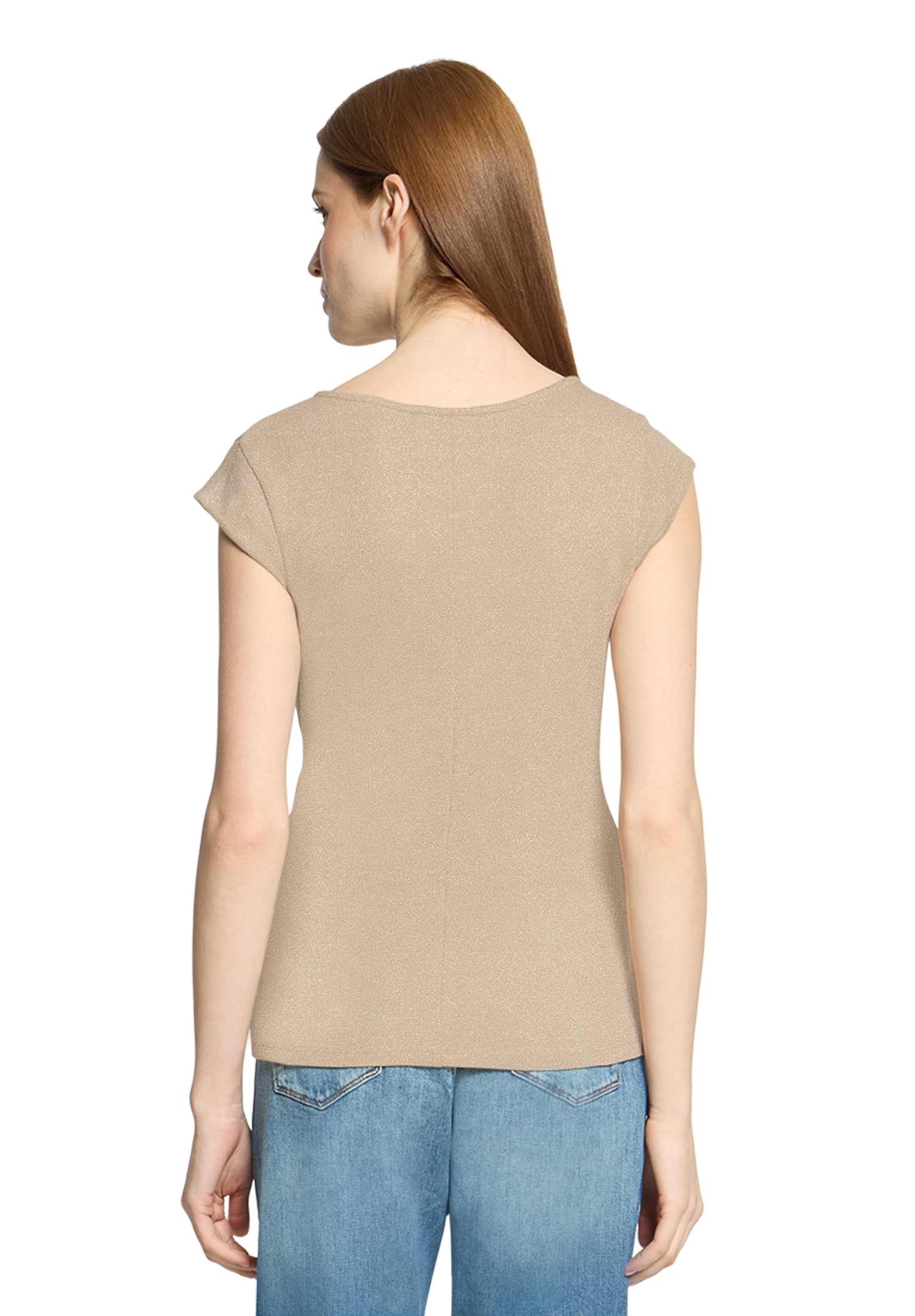 Cartoon Kurzarmshirt »Kurzarm-Shirt mit Lurexfaden«