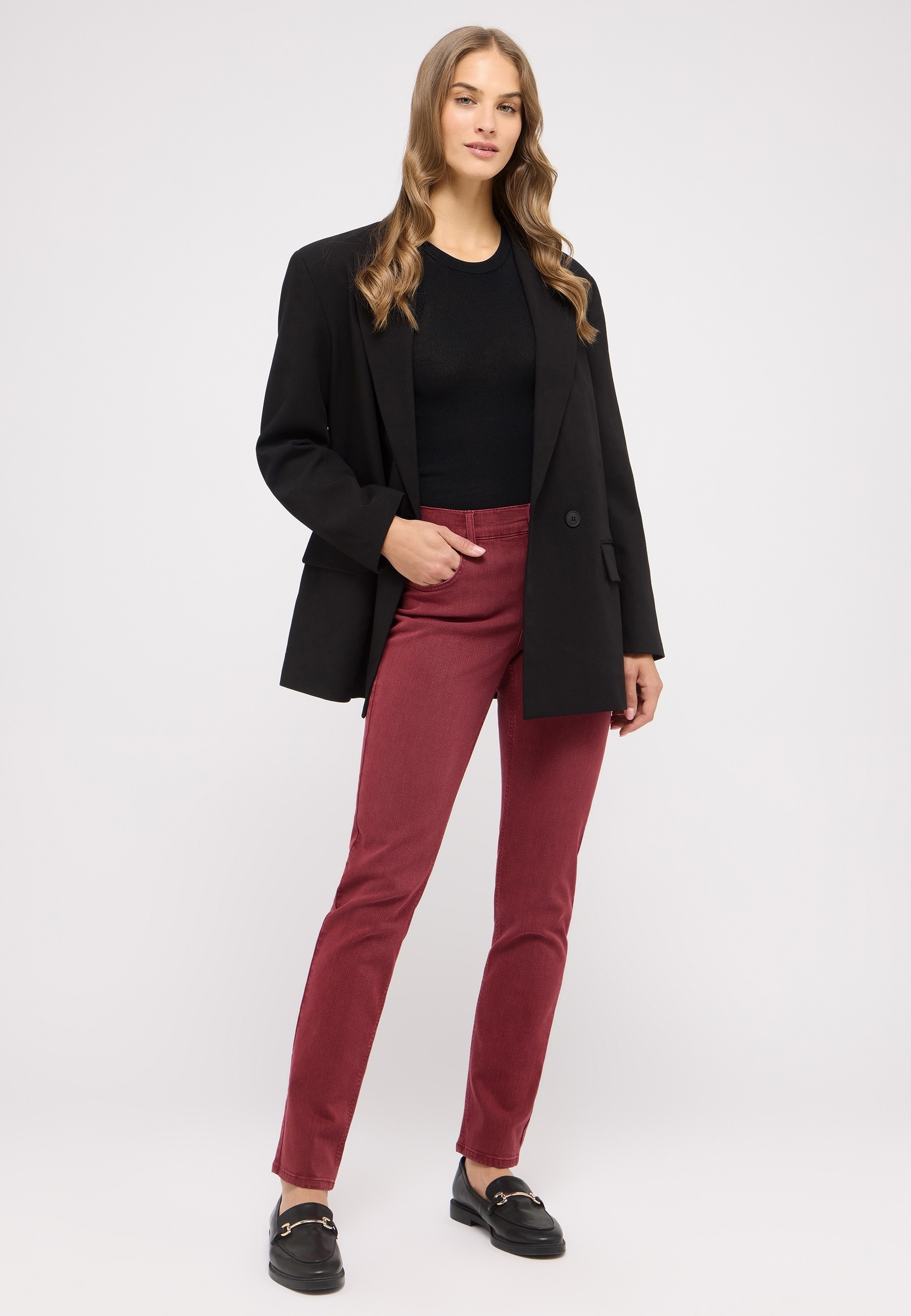 ANGELS 5-Pocket-Jeans »CICI«, mit Coloured Denim