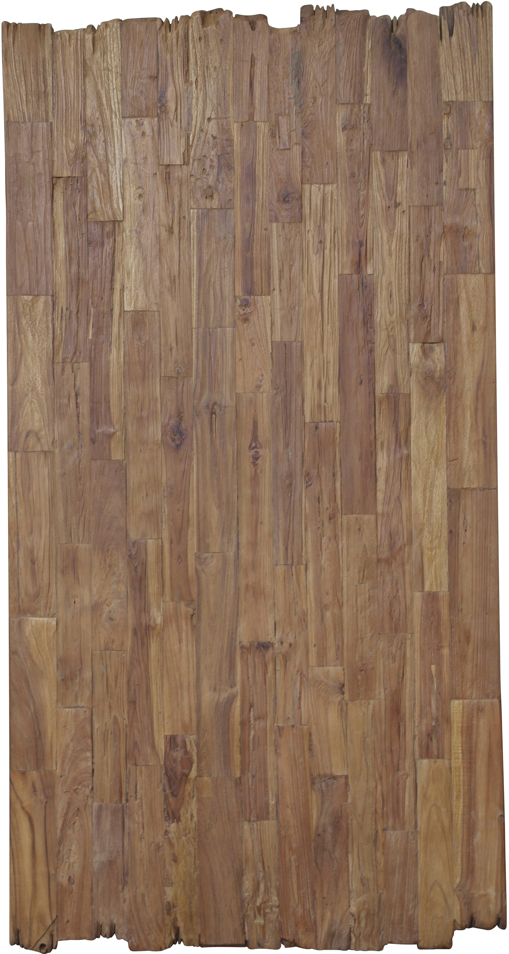 SIT Esstisch Platte mit Bruchkante aus recyceltem Holz