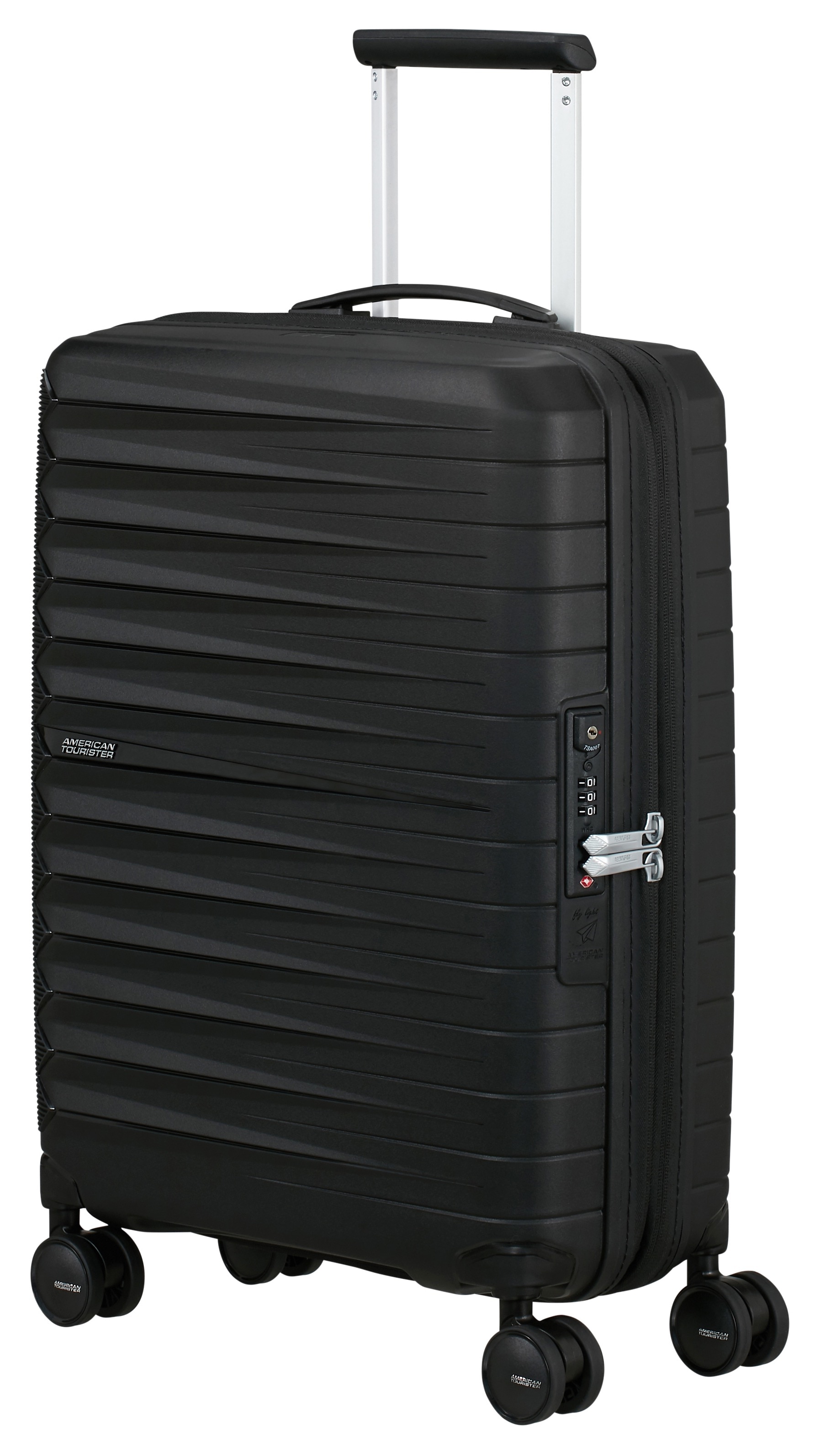 American Tourister® Hartschalen-Trolley »FASTFORWARD, verschiedene Größen und Farben«, 4 Rollen, Hartschalen-Koffer personalisierbar TSA-Schloss Volumenerweiterung
