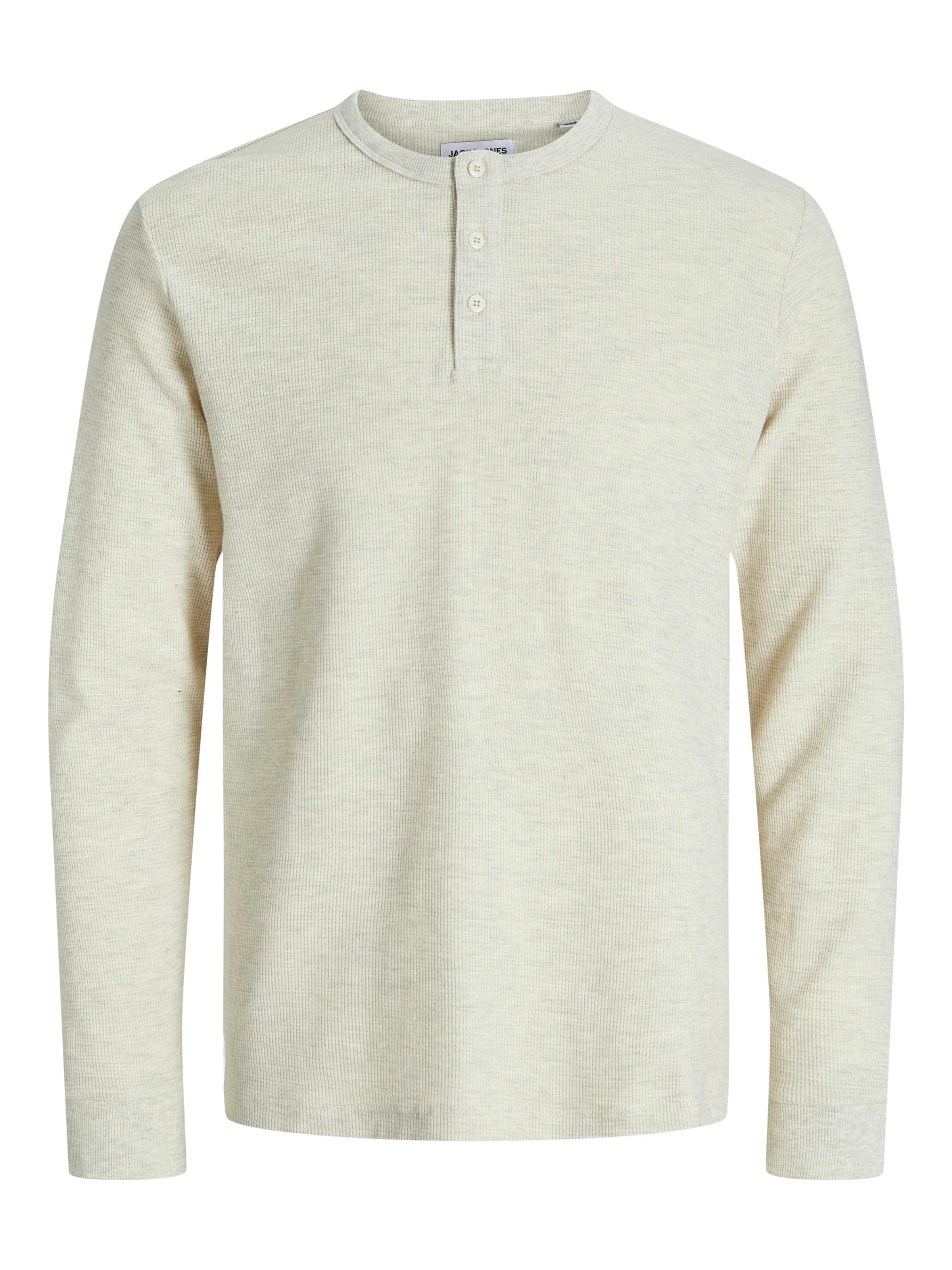 Jack & Jones Langarmshirt »JJEDOVER HENLEY LS TEE NOOS«