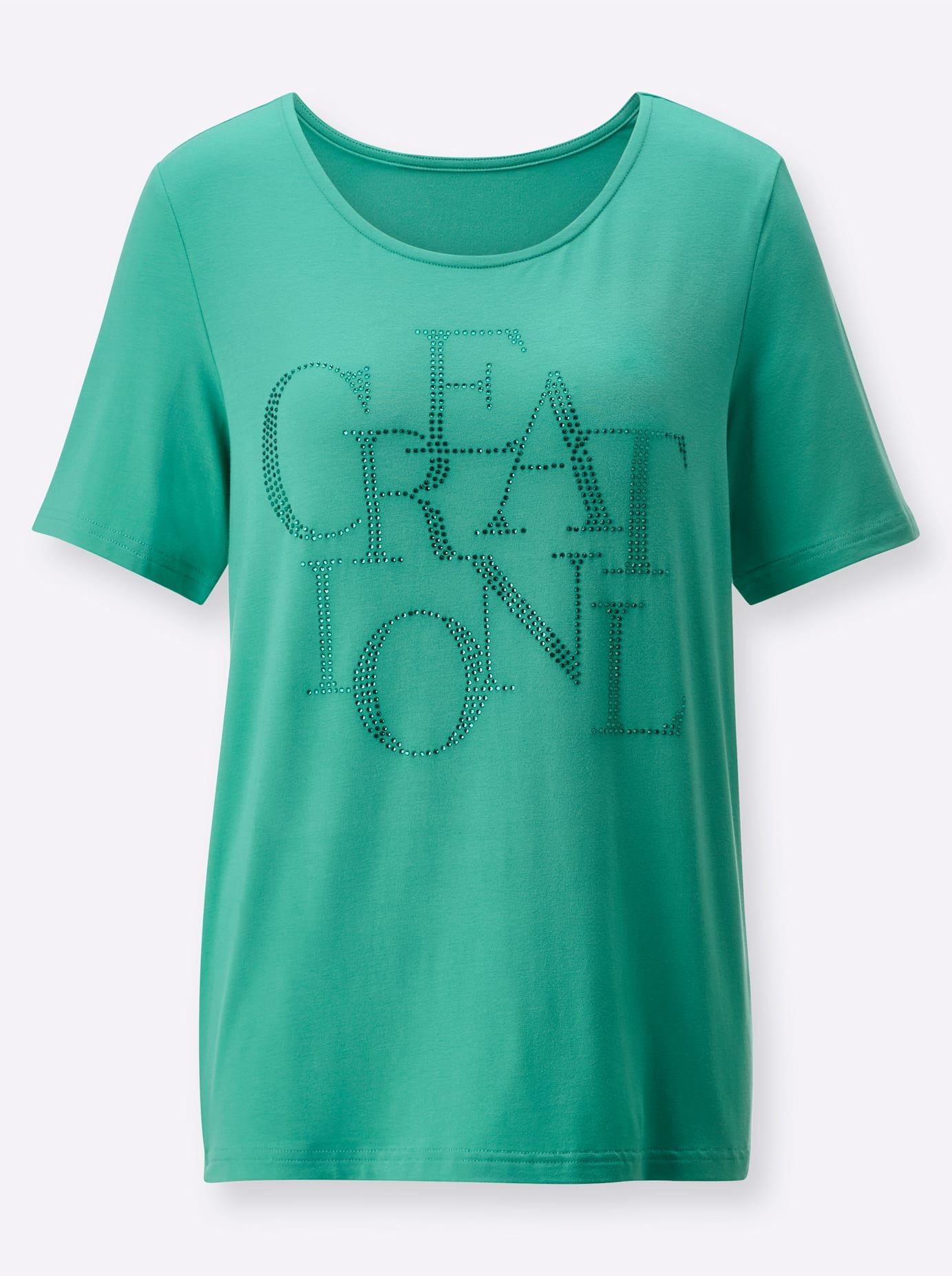 creation L Kurzarmshirt »Shirt«, (1 tlg.)