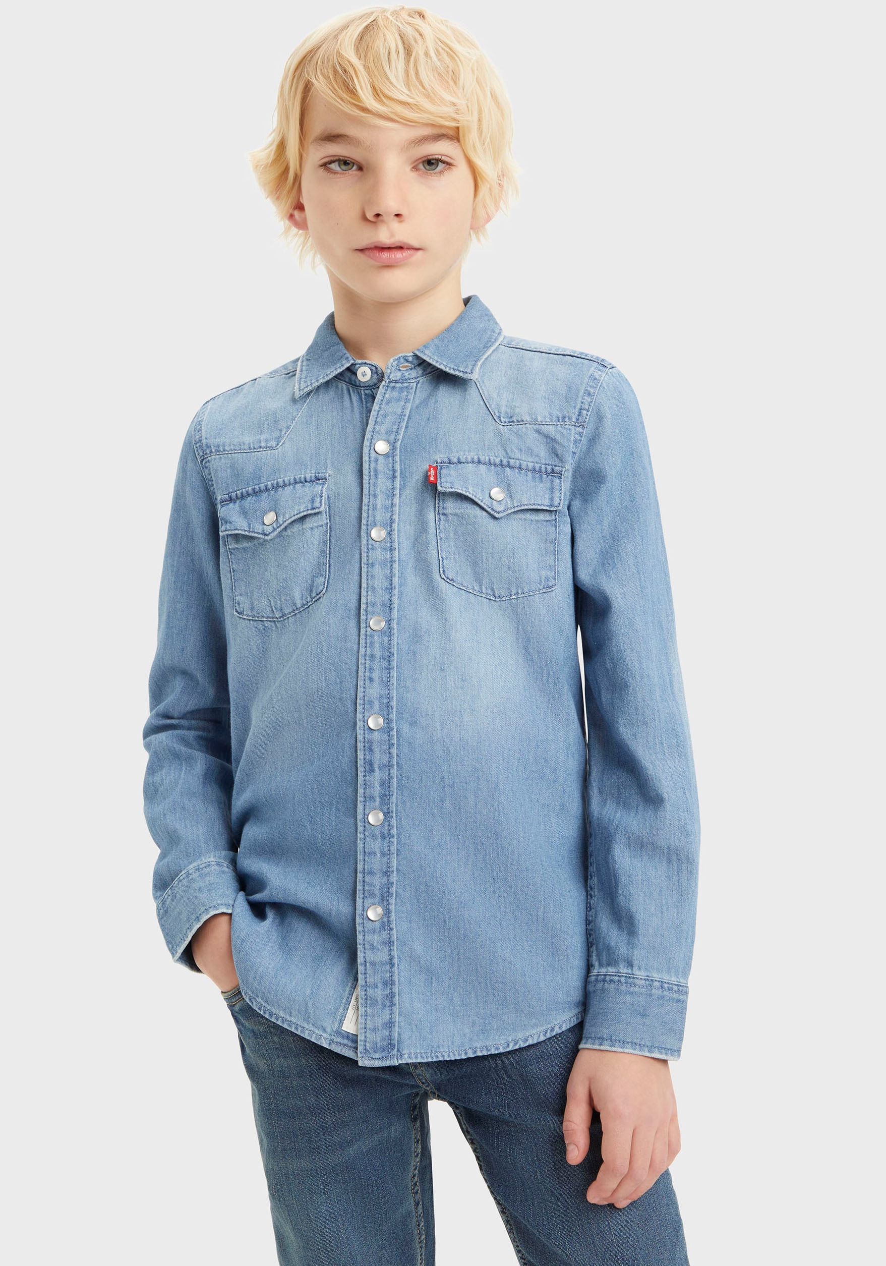 Levi's® Kids Jeanshemd »BARSTOW WESTERN SHIRT«, for BOYS