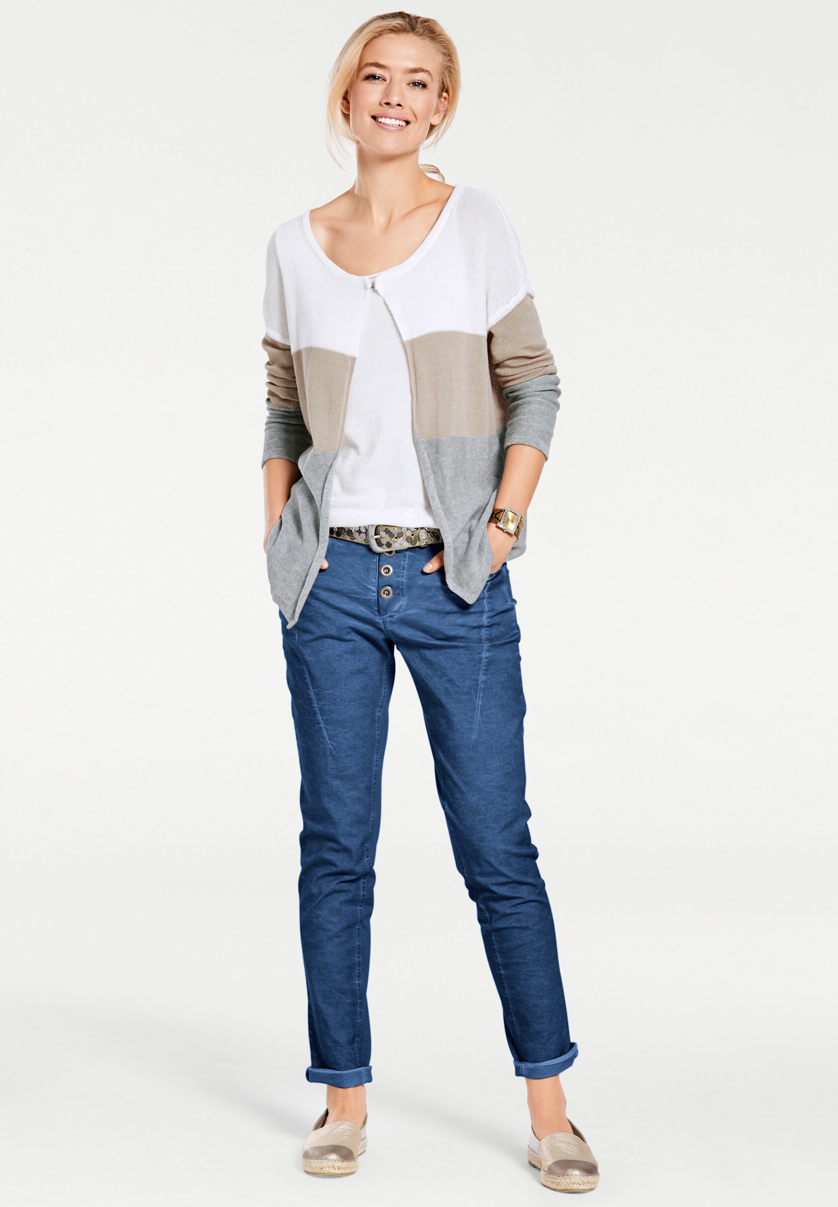 heine Relaxhose »Hose Jerseyhose in Karottenform«