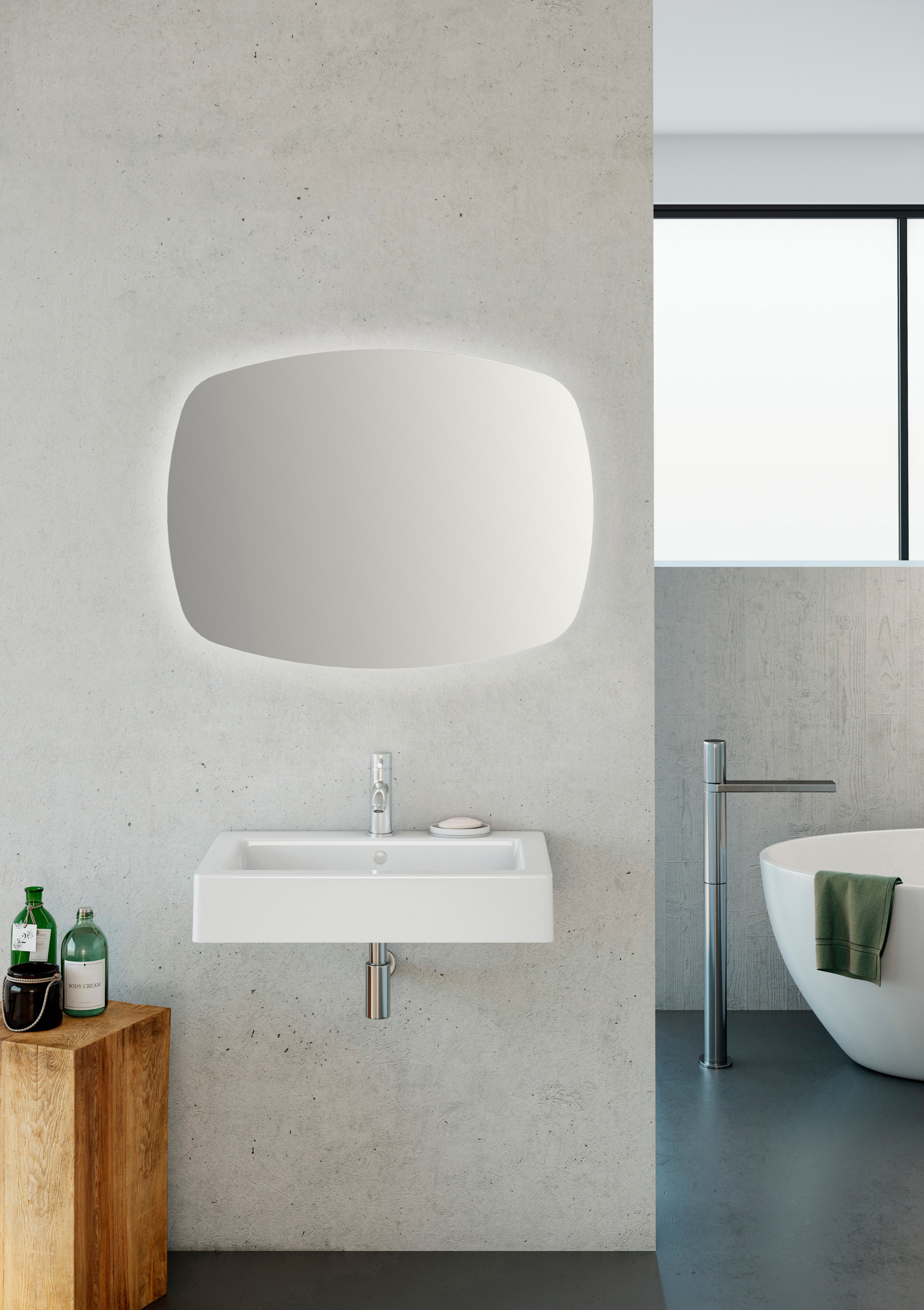 jokey LED-Lichtspiegel »Neolight« 80 x 60 cm