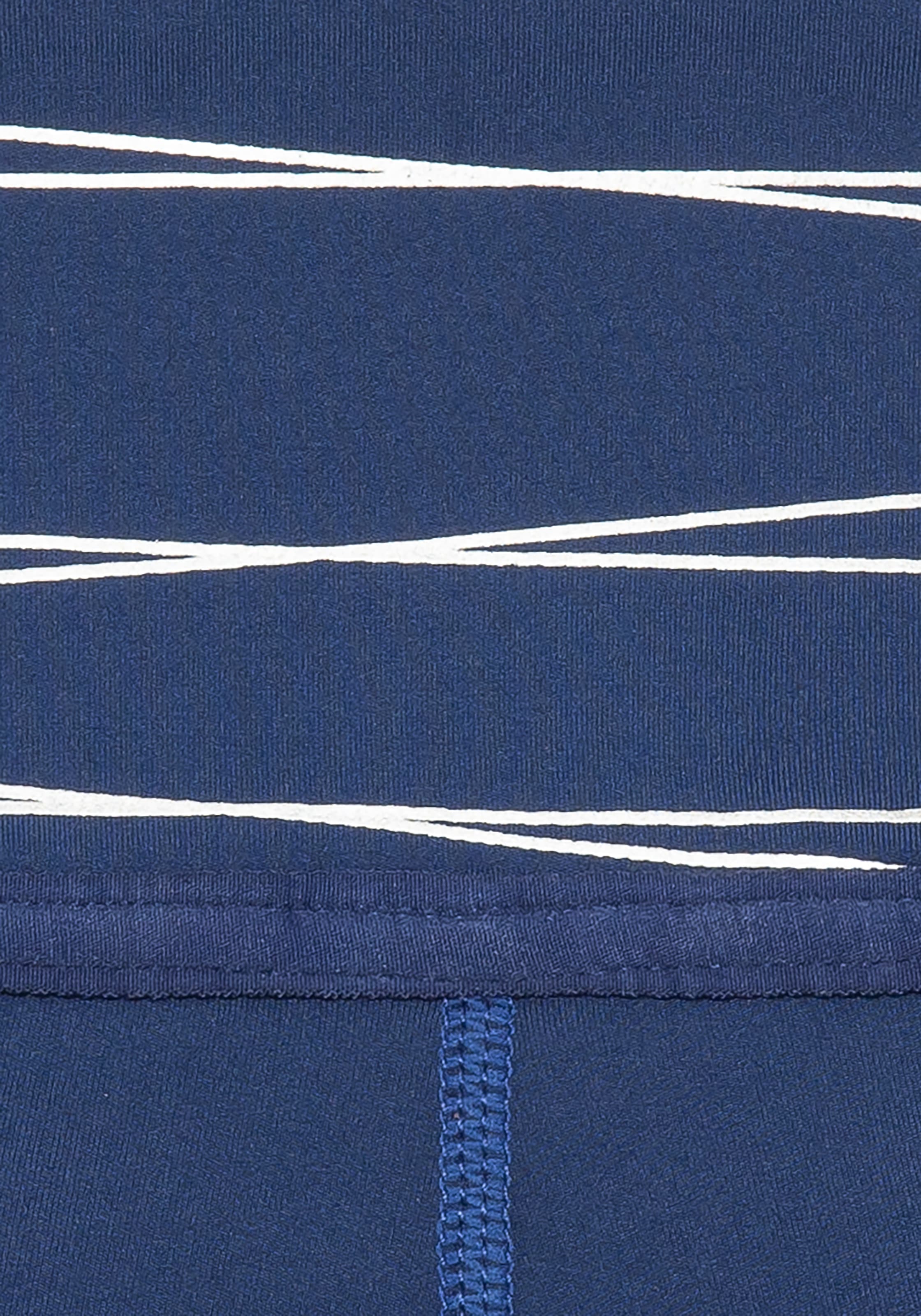 Vivance active Shorts, Sportshorts mit breiten Bündchen und Druck