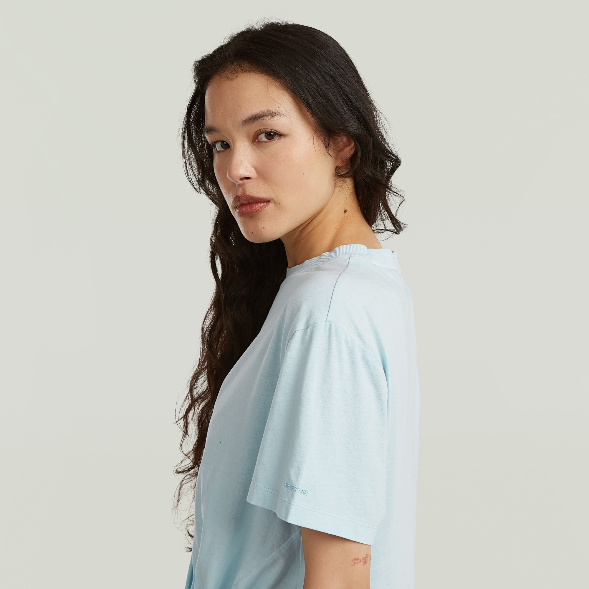 G-STAR T-Shirt »Relaxed Knot« mit Knotendetail, Rundhalsform