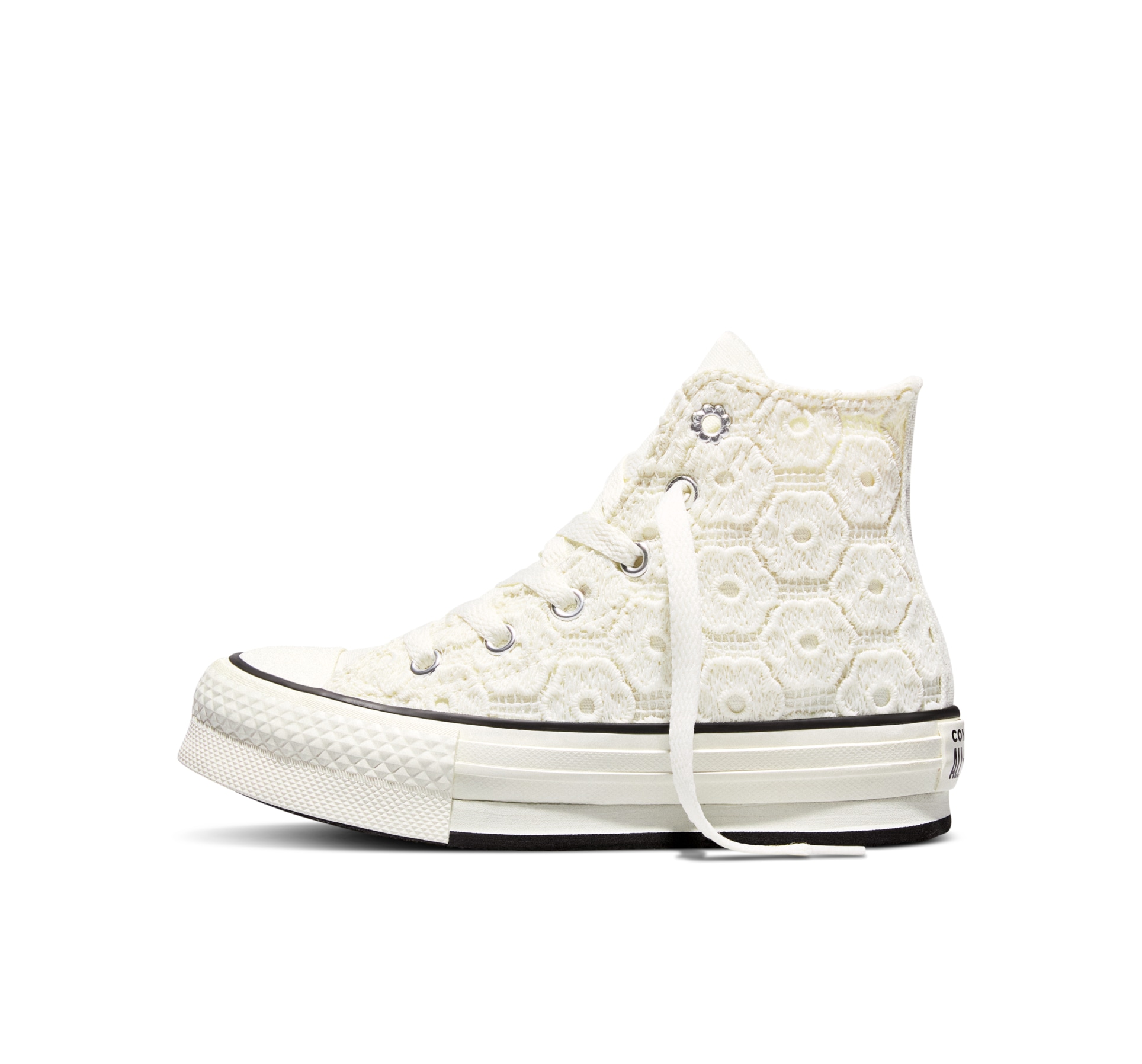 Converse Sneaker »CHUCK TAYLOR ALL STAR EVA LIFT PLATFORM FLORAL CROCHET«  für sportliche Aktivitäten, mit leicht profiliertem Laufsohlenprofil