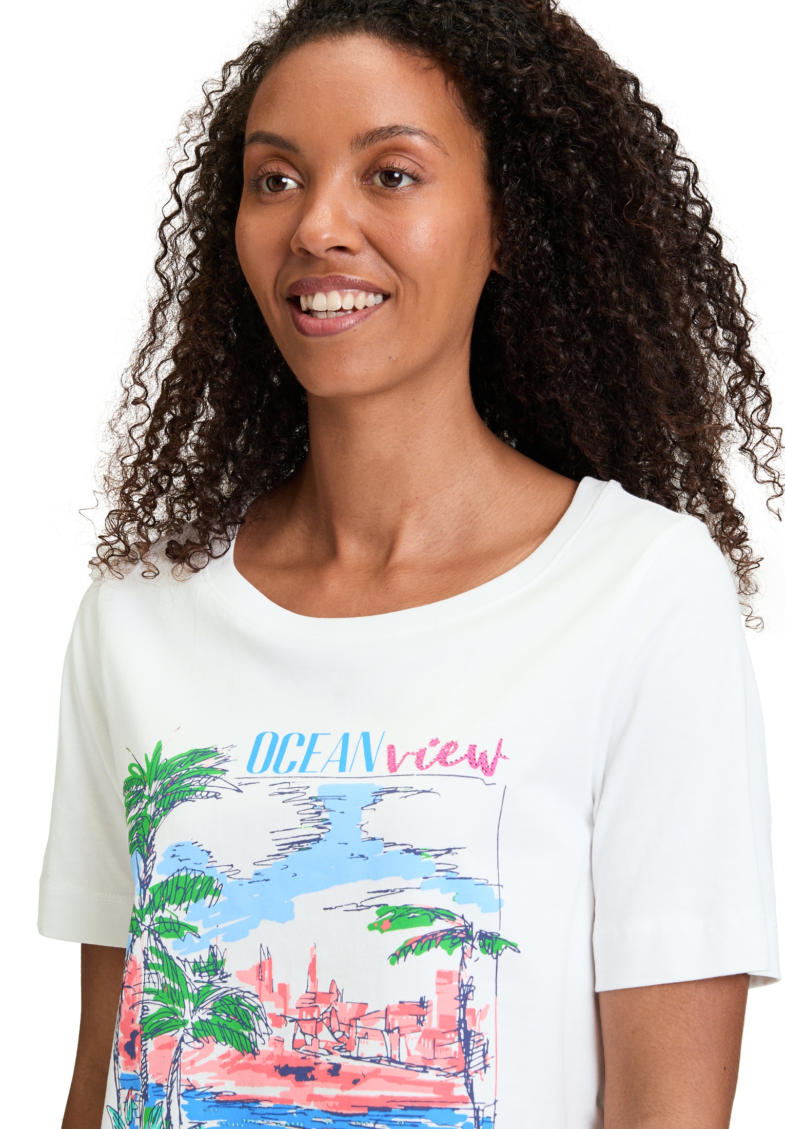 Betty Barclay T-Shirt »Basic Shirt mit Aufdruck«