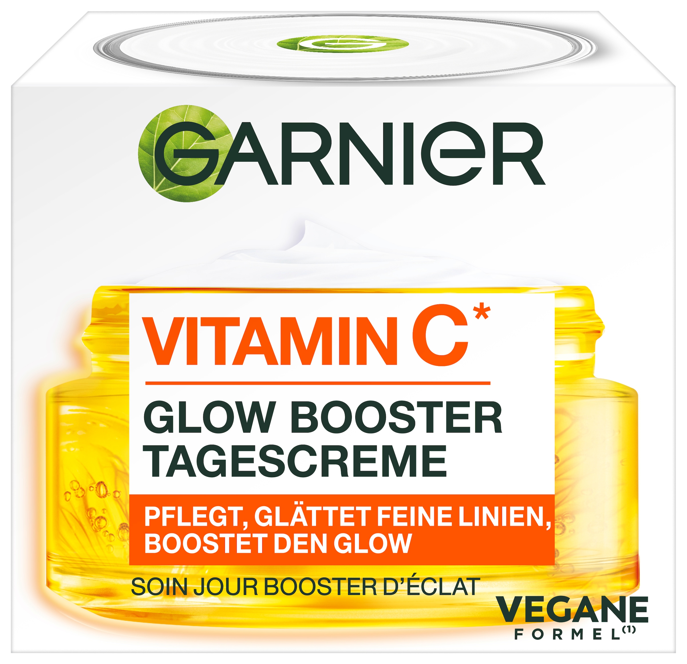 GARNIER Tagescreme »Bio Feuchtigkeitspflege Vitamin C« gegen unebenmäßige Haut, beugt dunkle Flecken vor