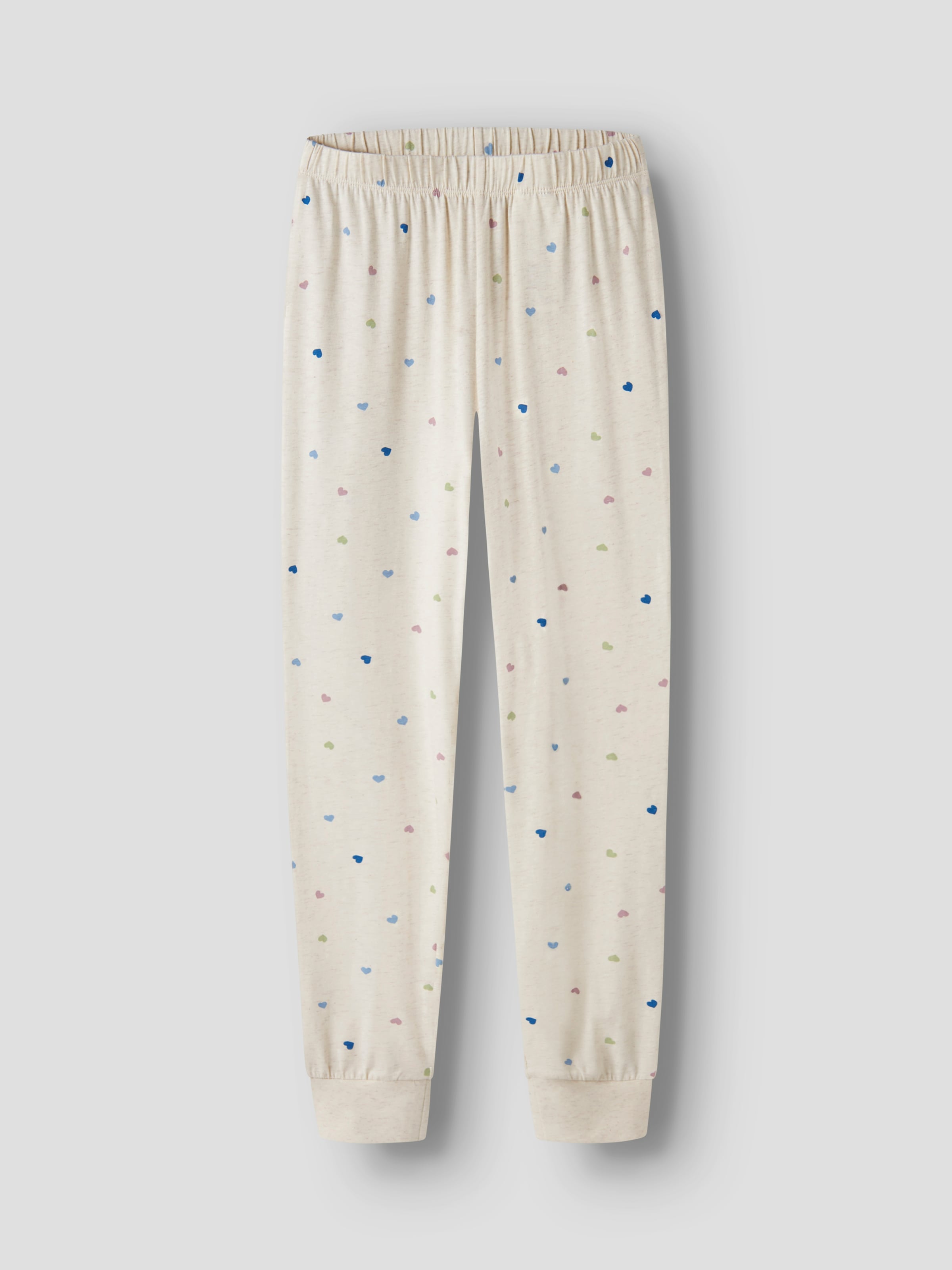 Name It Schlafanzug »NKFNIGHTSET PEYOTE HEARTS NOOS« Set, 2 tlg. Baumwollmischung,  elastisches Taille