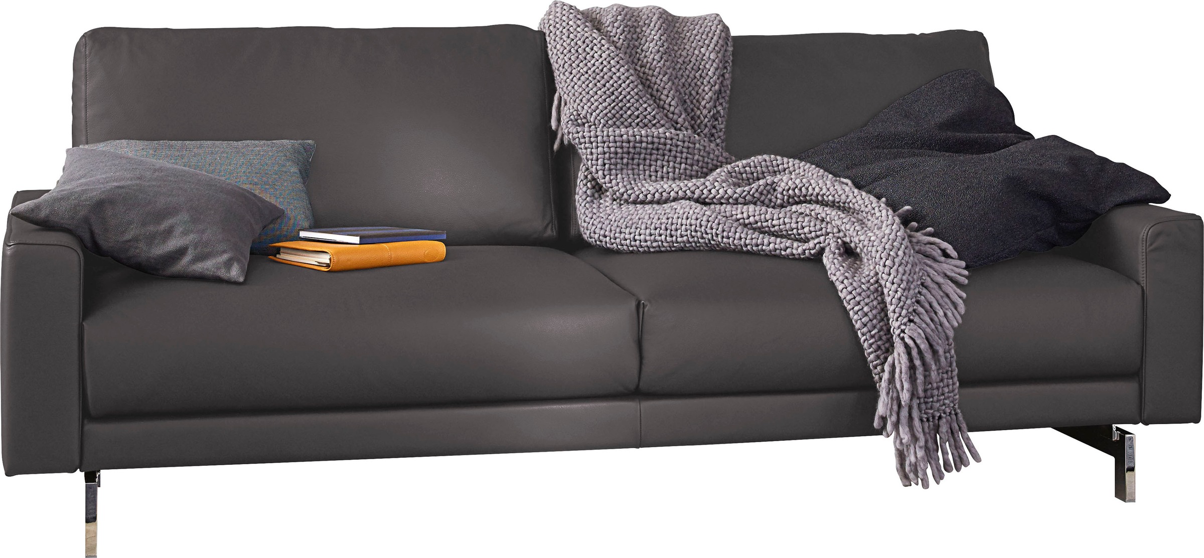 Creation BY ROLF BENZ 2,5-Sitzer »CR.450, Designsofa, Loungesofa«, Armlehne niedrig, Fuß chromfarben glänzend, Breite 184 cm