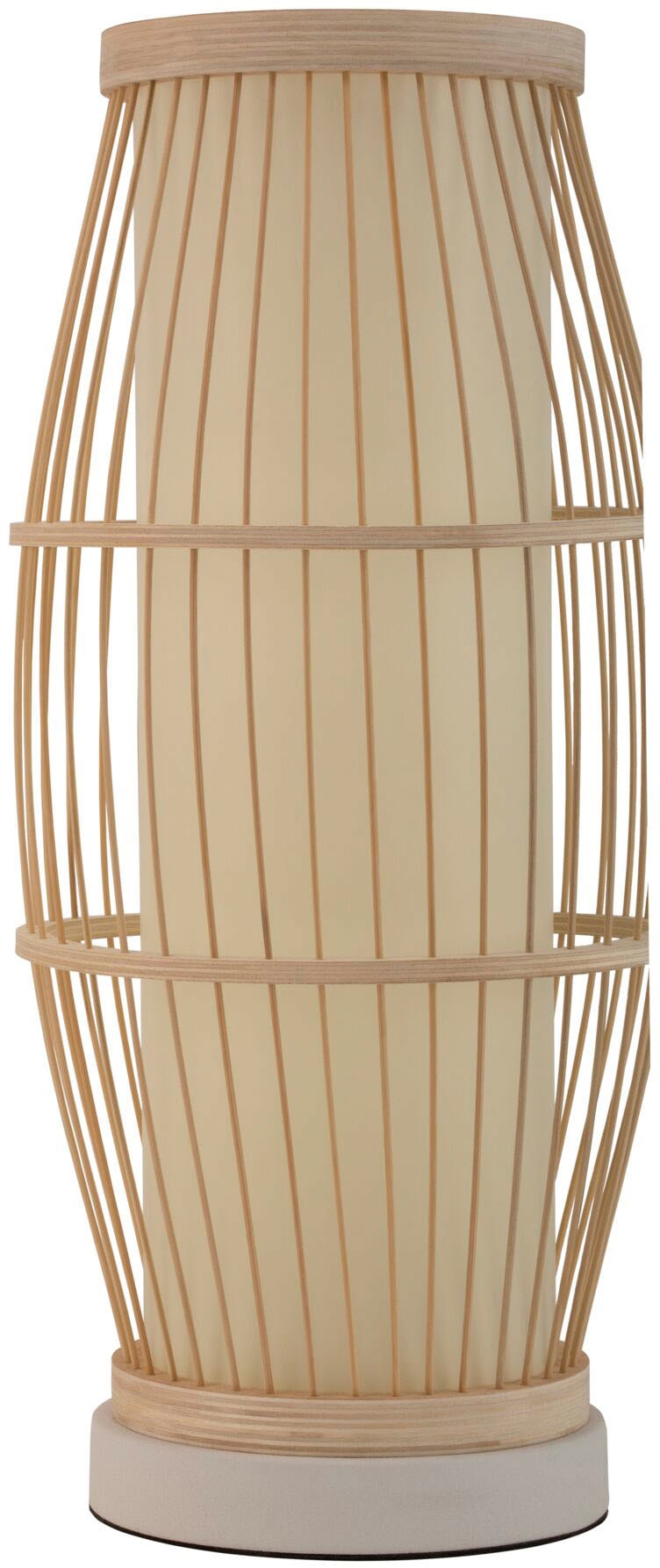 Pauleen Tischleuchte »Woody Passion max20W Beige 230V Bambus/Kunststoff«, 1 flammig, Leuchtmittel E27 | ohne Leuchtmittel, E27
