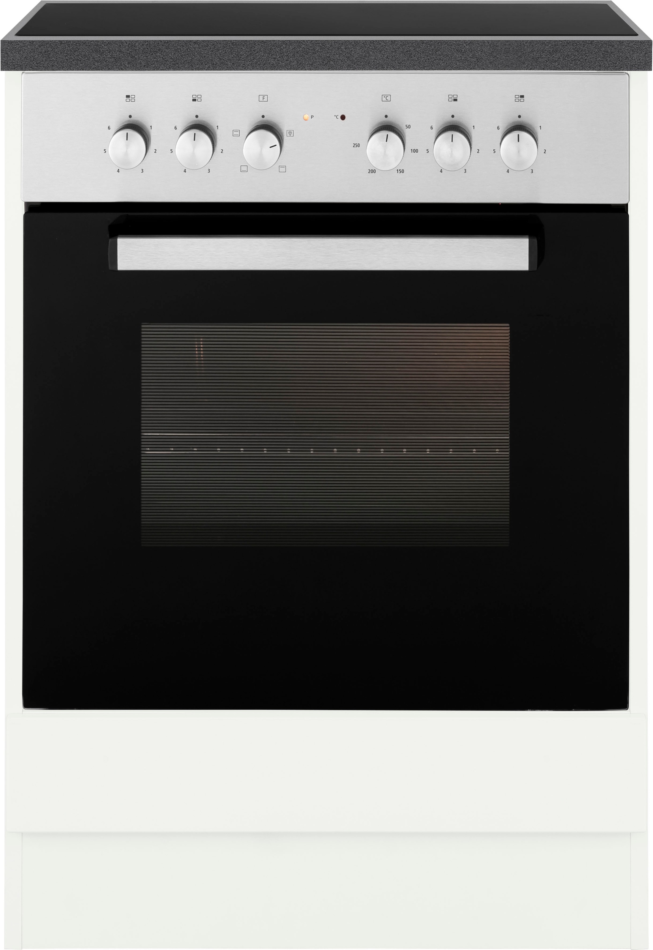 KOCHSTATION Herdumbauschrank »KS-Virginia«, 85 cm hoch, 60 cm breit, Nische für Ofen B/H/T: 56/59/55 cm
