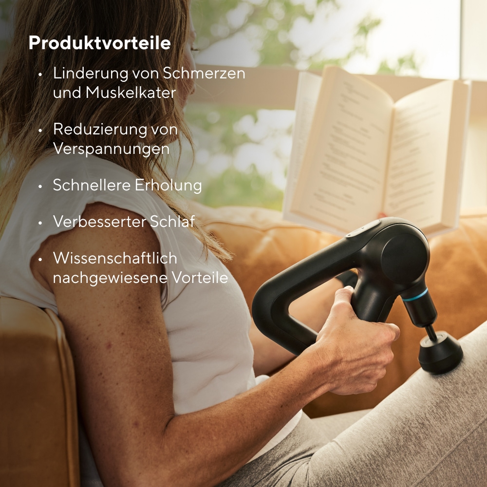 Therabody Massagepistole »Theragun Prime (5.Generation), ergonomischer Griff«, 2 Minuten Theragun wirksamer als 15 Minuten klassische Massage