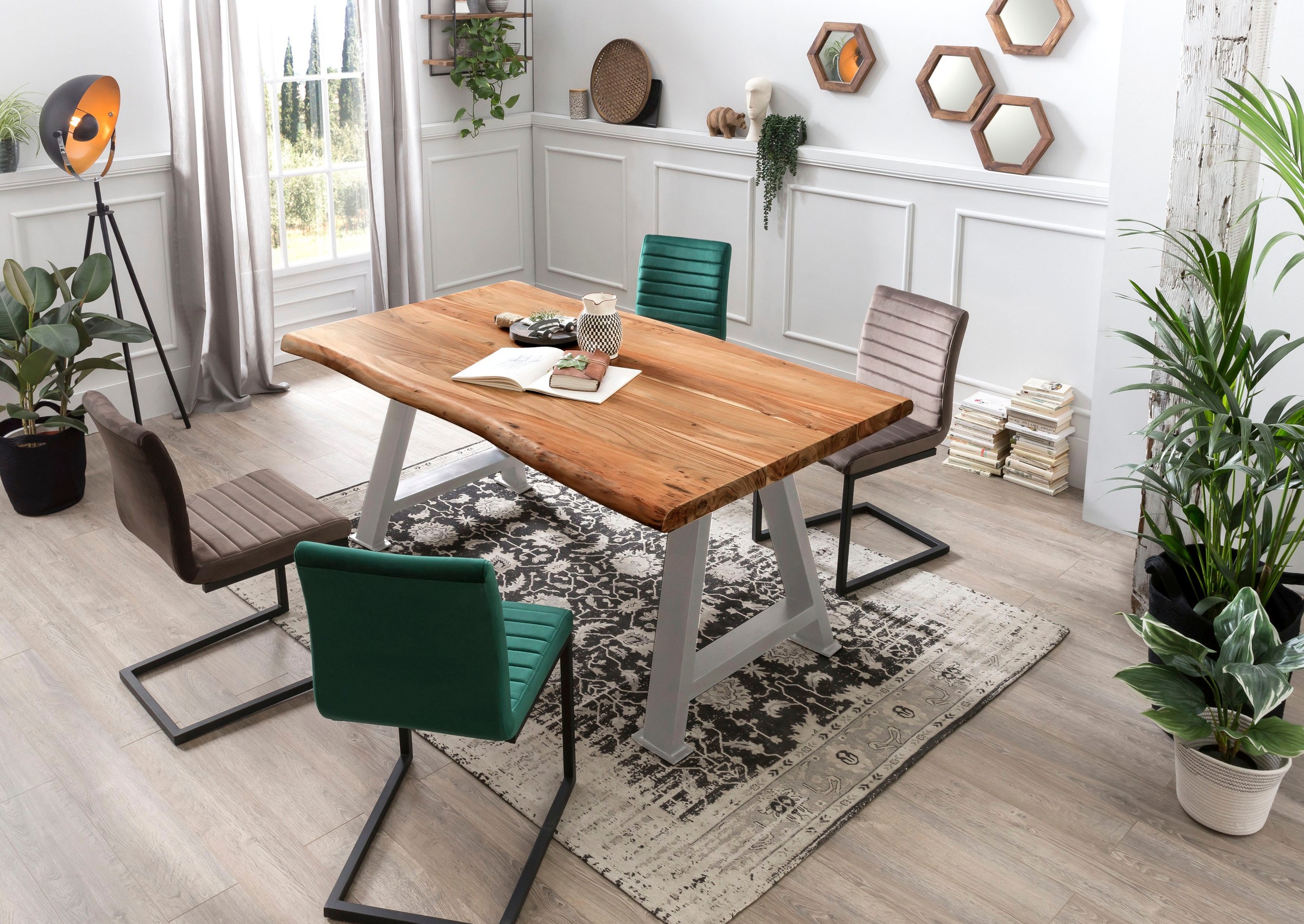 SIT Esstisch »Tops&Tables«, mit Baumkante wie gewachsen