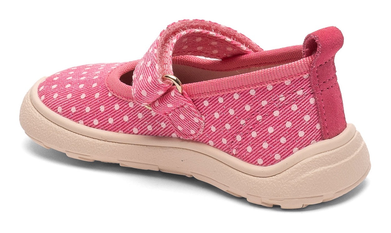 Bisgaard Hausschuh »barefoot ballet Weite: normal«  , Ballerina, Barfußschuh, Klettschuh, Größenschablone zum Download