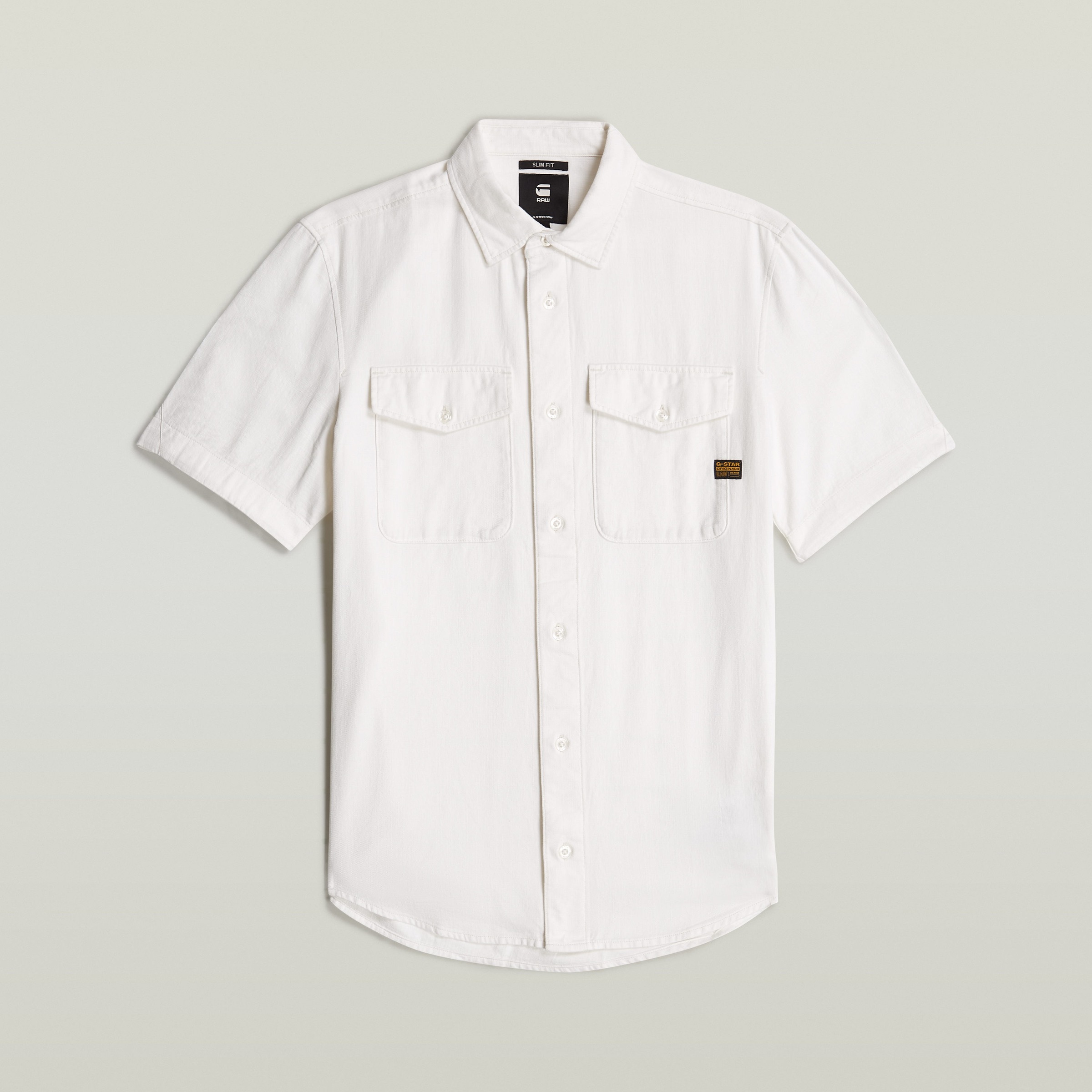 G-STAR Kurzarmhemd »Marine Slim Shirt«, mit aufgesetzten Taschen