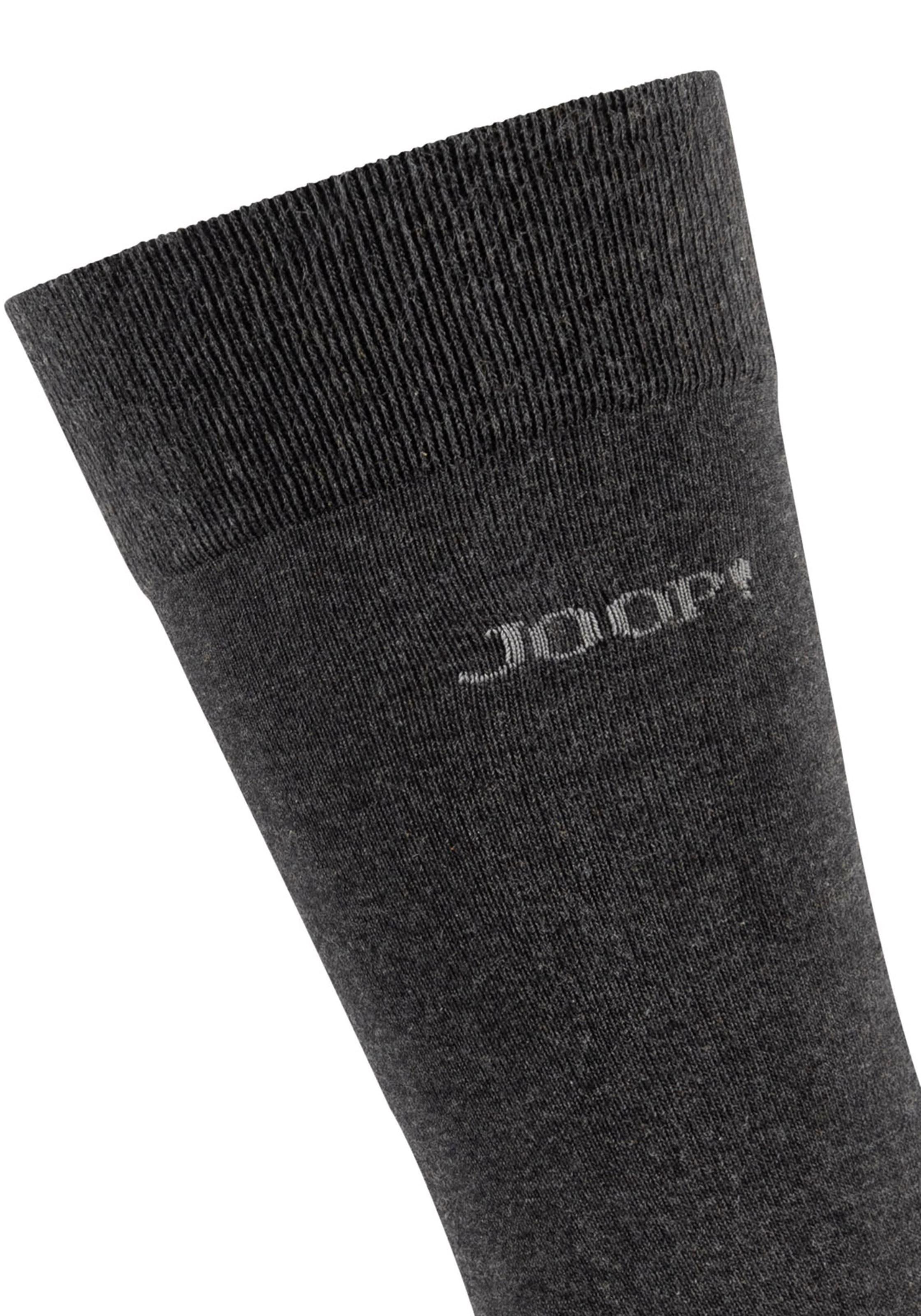 JOOP! Socken »premium essentials«, (4er Pack), Premium Essentials, verstärkte Ferse, haltbare Spitze