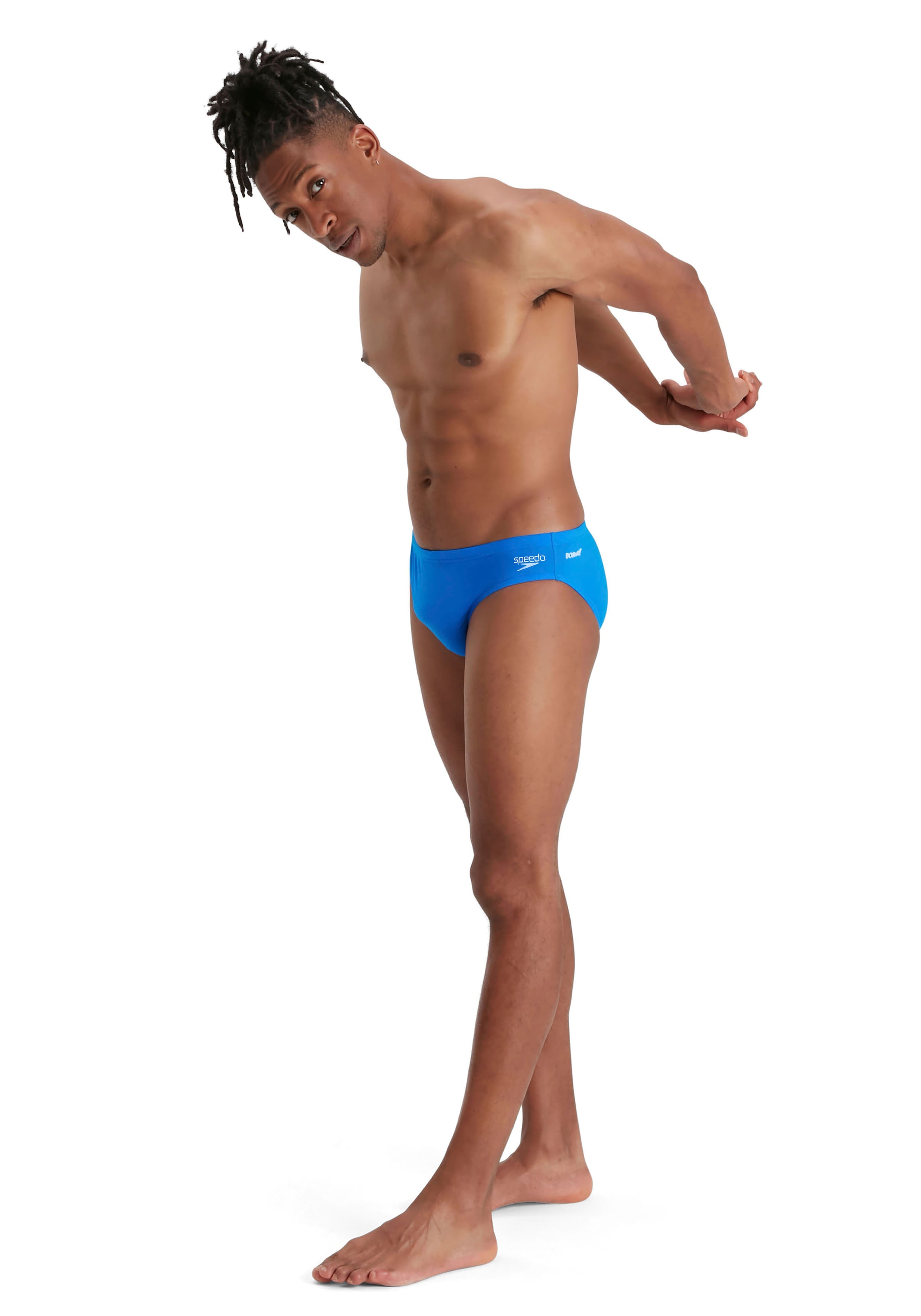 Speedo Badehose »Badehose Brick« mit Tunnelzugbund, schnelltrocknend, aus Polyester