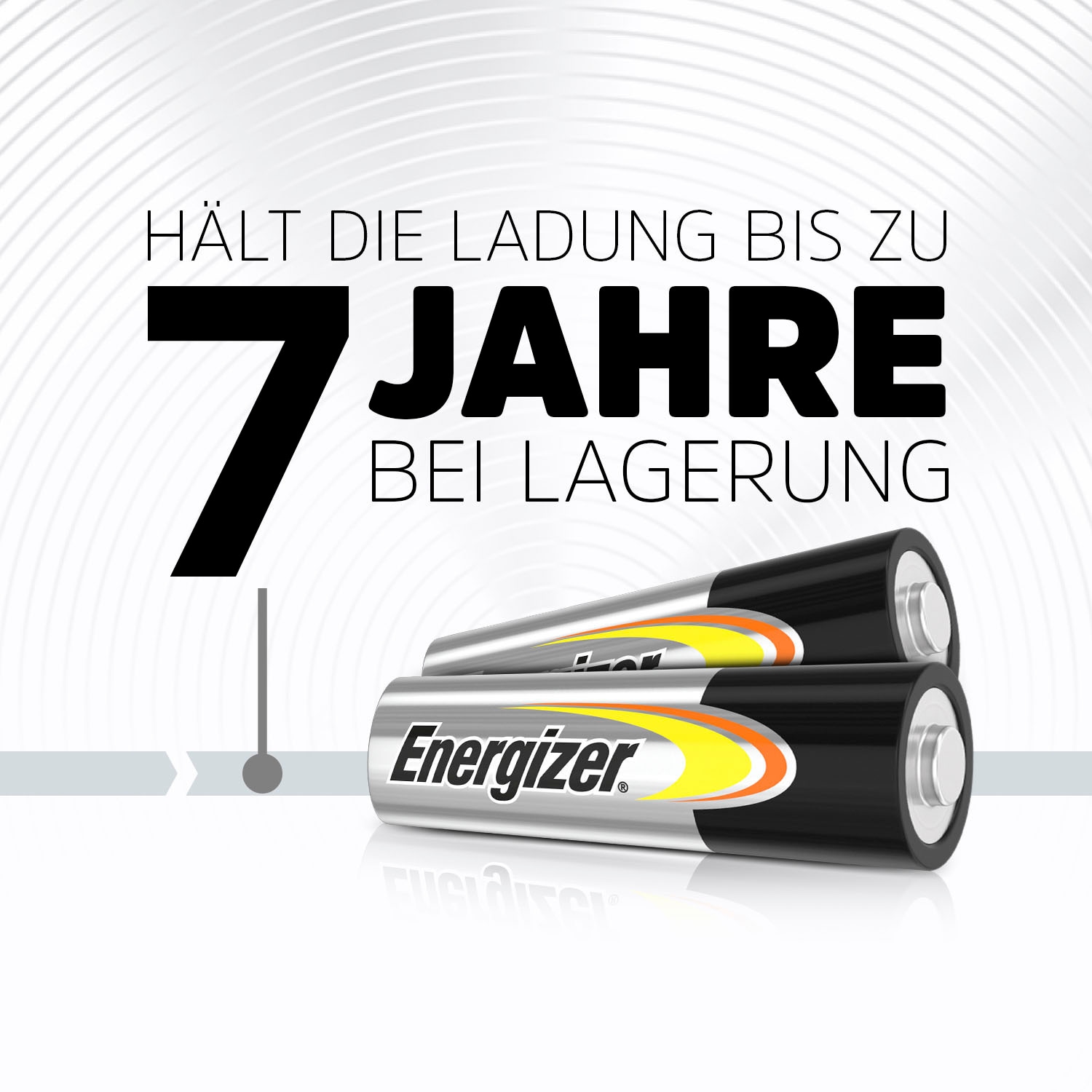 Energizer Batterie »40er Pack Alkaline Power Mignon (AA)«, LR06, 1,5 V, (Packung, 40 St.)