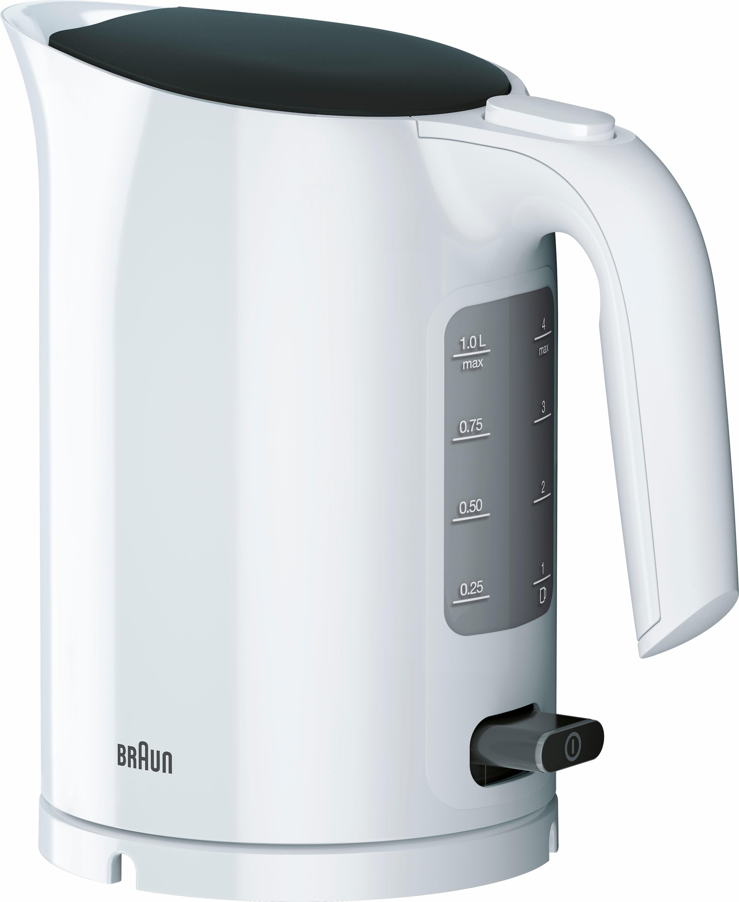 Braun Wasserkocher »WK 2200 WH«, 3000 Garantie l, XXL W 3 1 mit Jahren