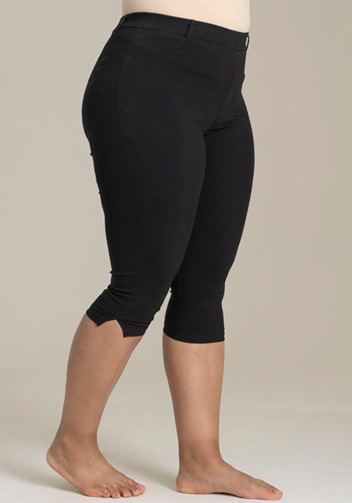 SANDGAARD Caprileggings, mit Elasthan und Schlitz