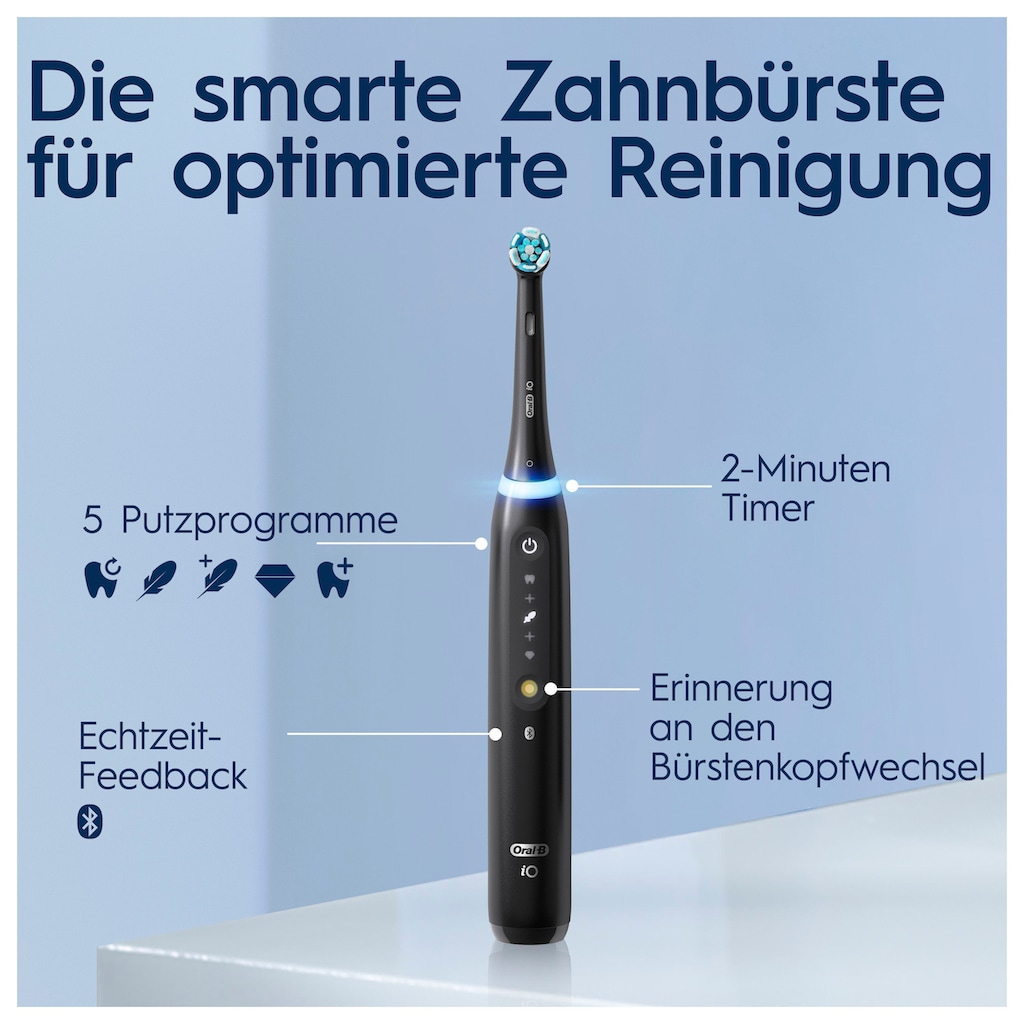 Oral-B Elektrische Zahnbürste »iO 5«, 1 St. Aufsteckbürsten