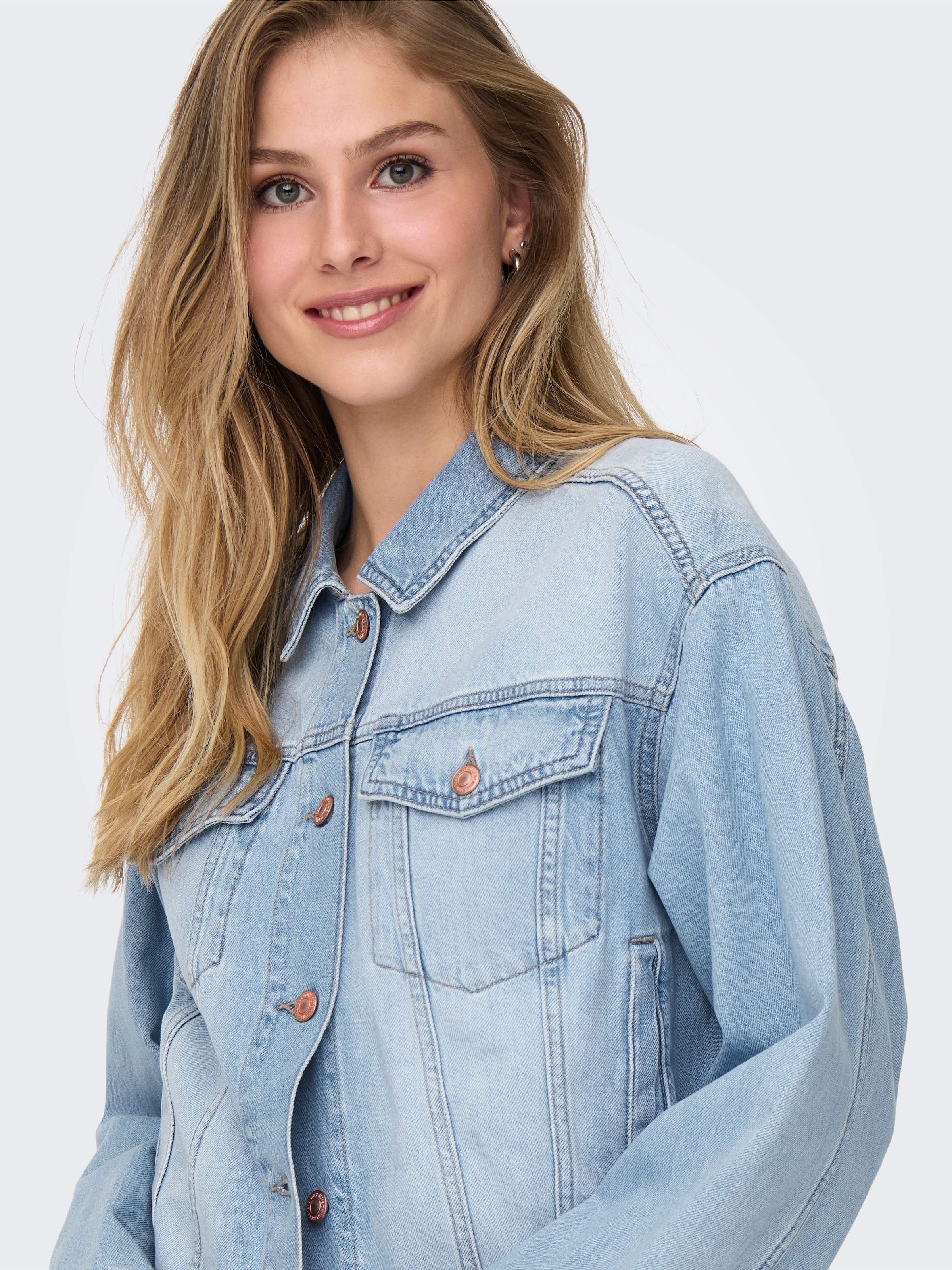ONLY Jeansjacke »ONLROBYN L/S DNM JACKET PIM OY«