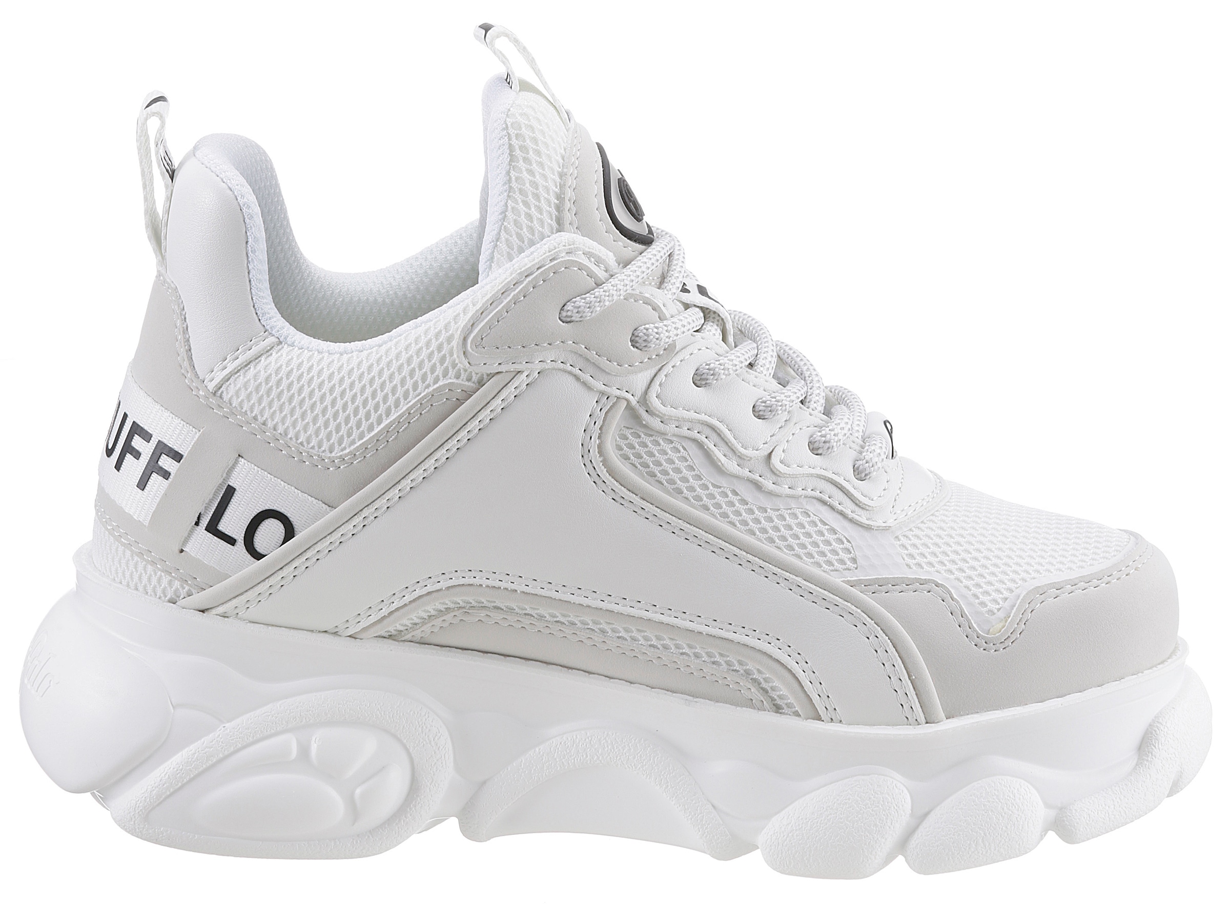 Buffalo Plateausneaker »CHAI«, Ugly-Sneaker, Halbschuh, Schnürschuh in veganer Verarbeitung
