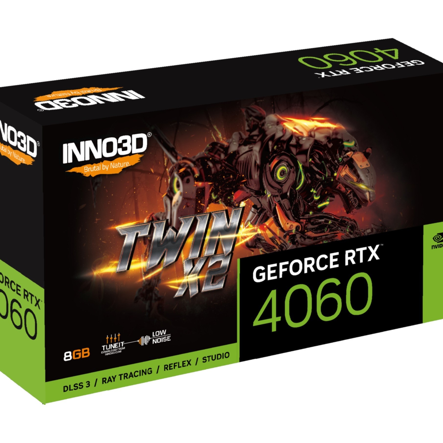 Inno3D Grafikkarte »GEFORCE RTX 4060 TWIN X2«