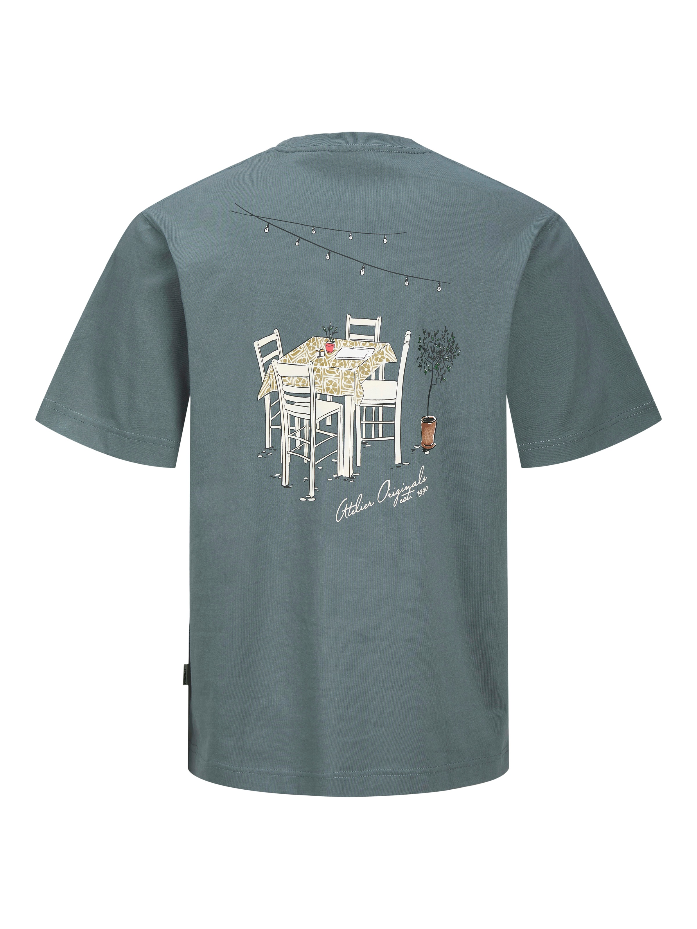 Jack & Jones T-Shirt »JORISLINGTON BACK TEE SS CREW NECK SN«