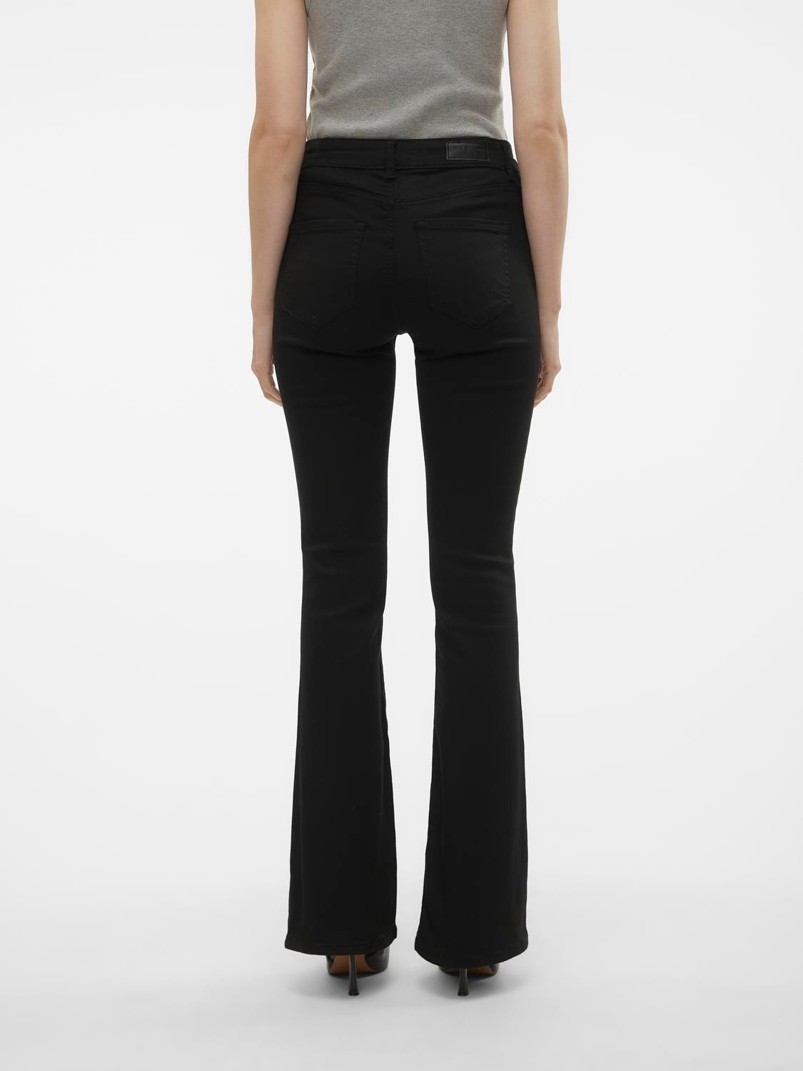 Vero Moda Bootcut-Jeans »VMFLASH MR FLARED JEANS LI140 GA NOOS«