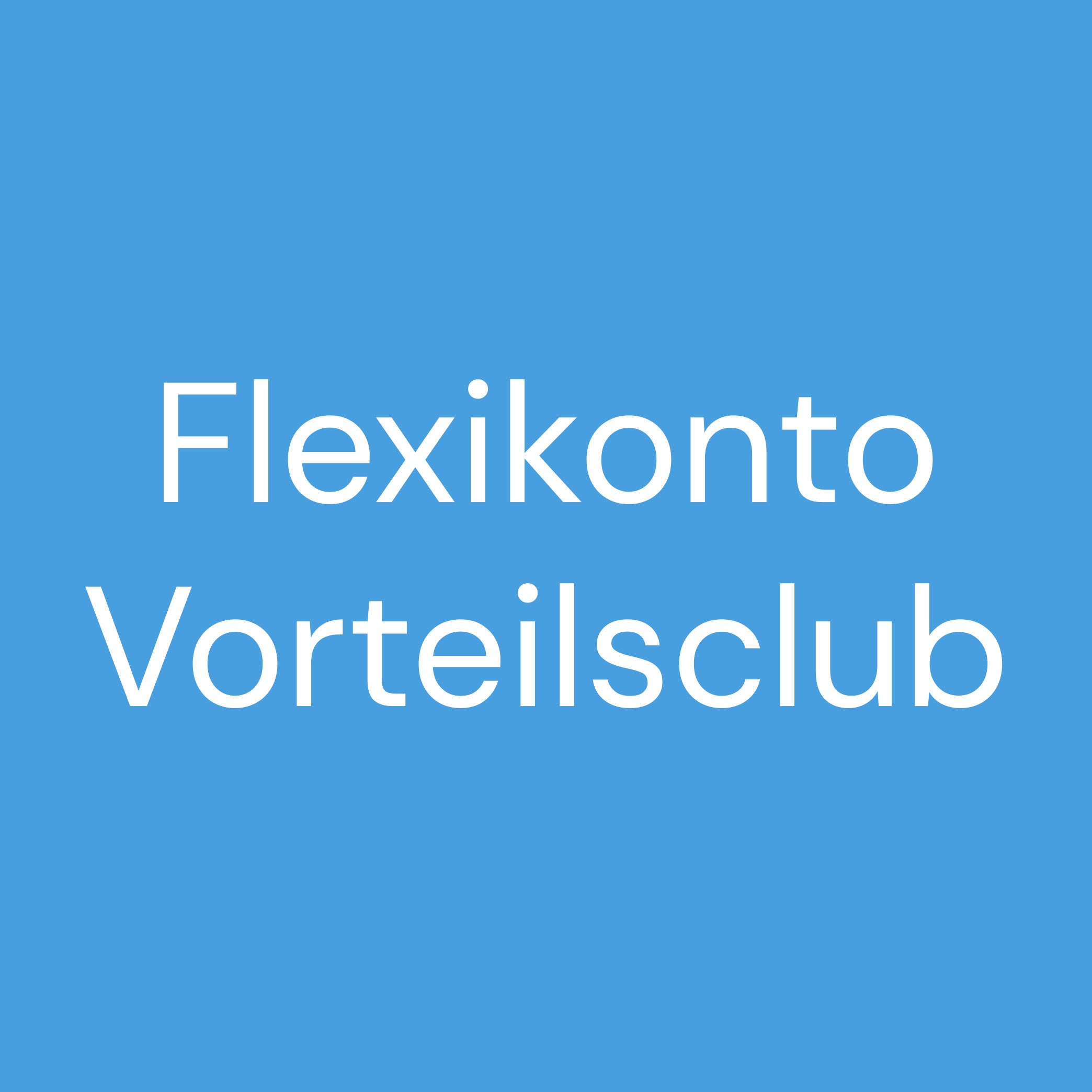 Flexikonto Vorteilsclub