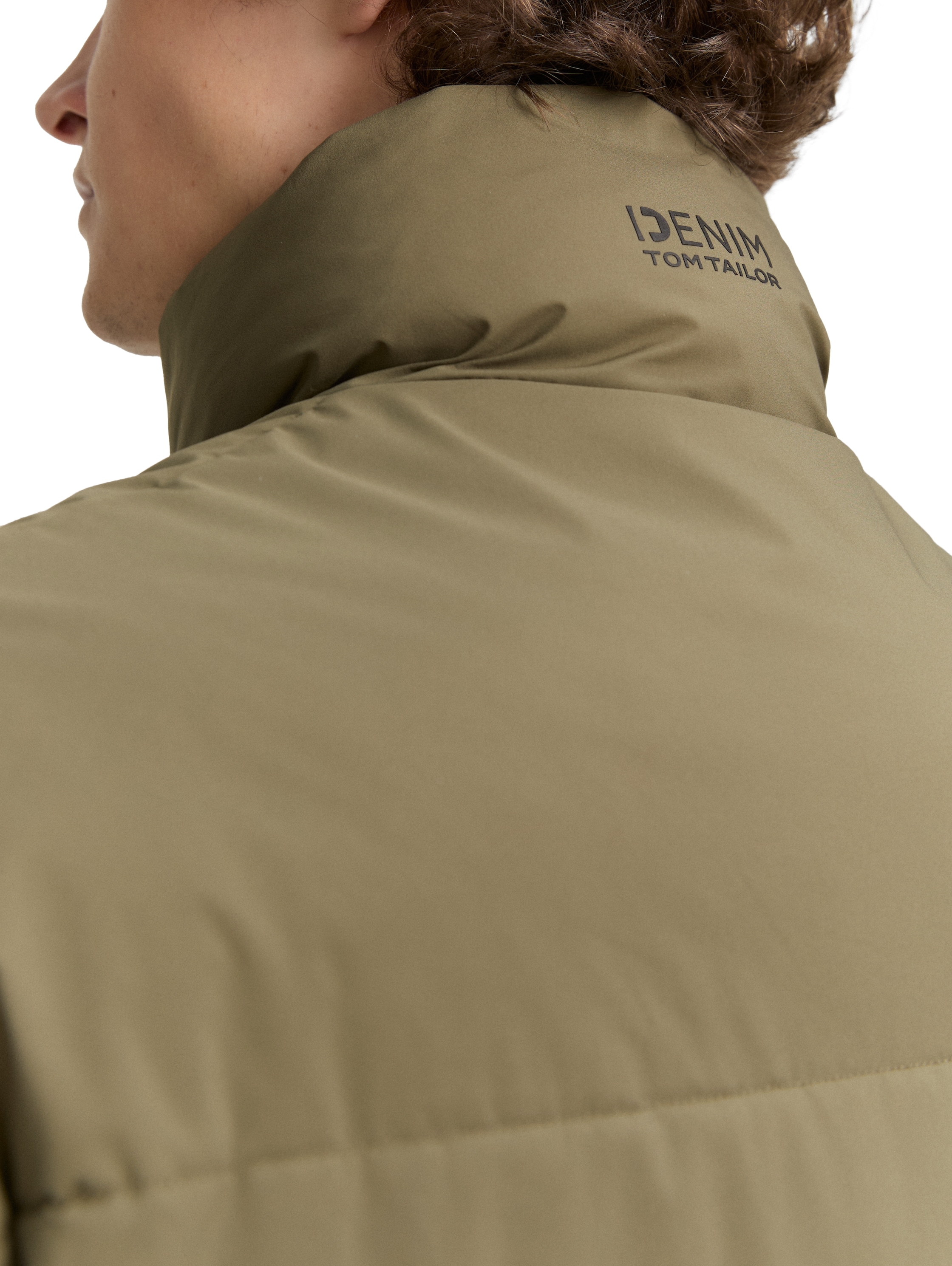 TOM TAILOR Denim Steppjacke mit Taschen