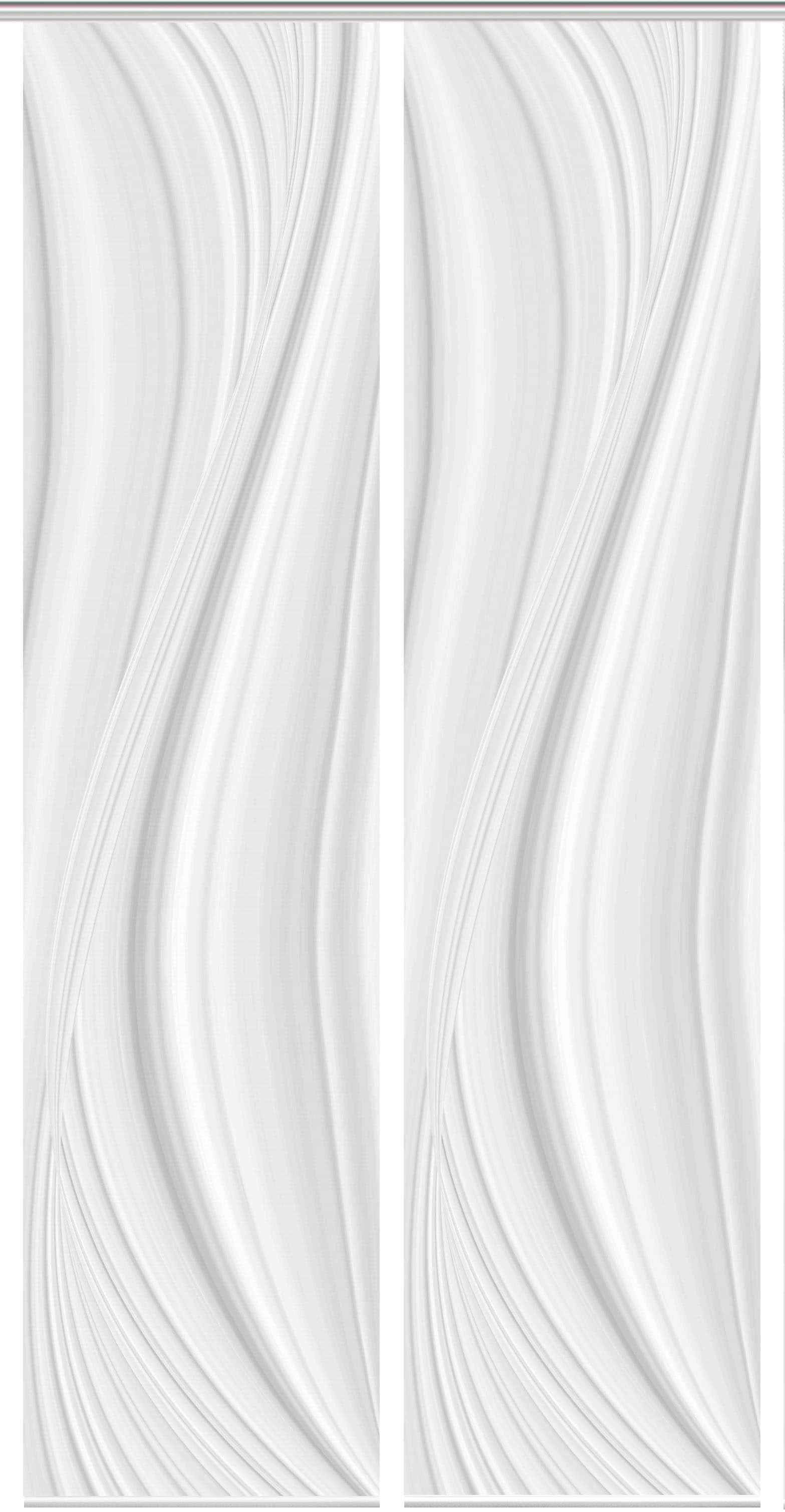 Vision S Schiebegardine »LAURINA 2er SET« Paneelwagen 2 Stk. tlg. Schiebevorhang Digidruck 2er Set LAURINA