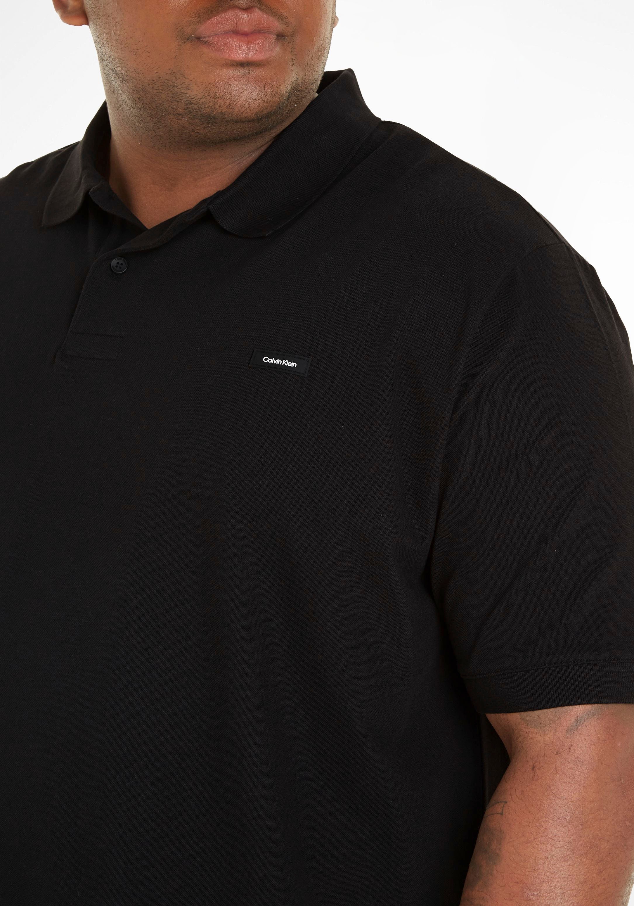 Calvin Klein Big&Tall Poloshirt »BT-STRETCH PIQUE SLIM POLO«, in großen Größen mit Polokragen