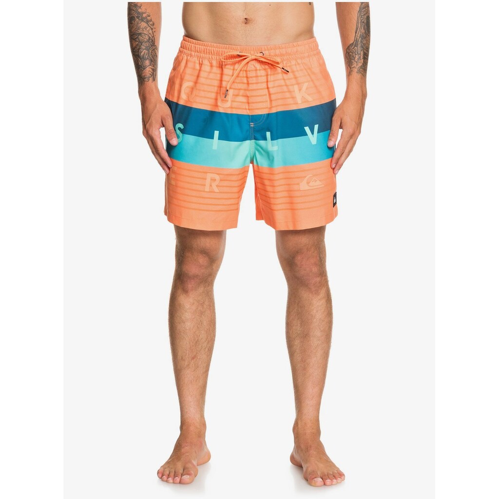 Quiksilver Badeshorts »Word Block 17"«