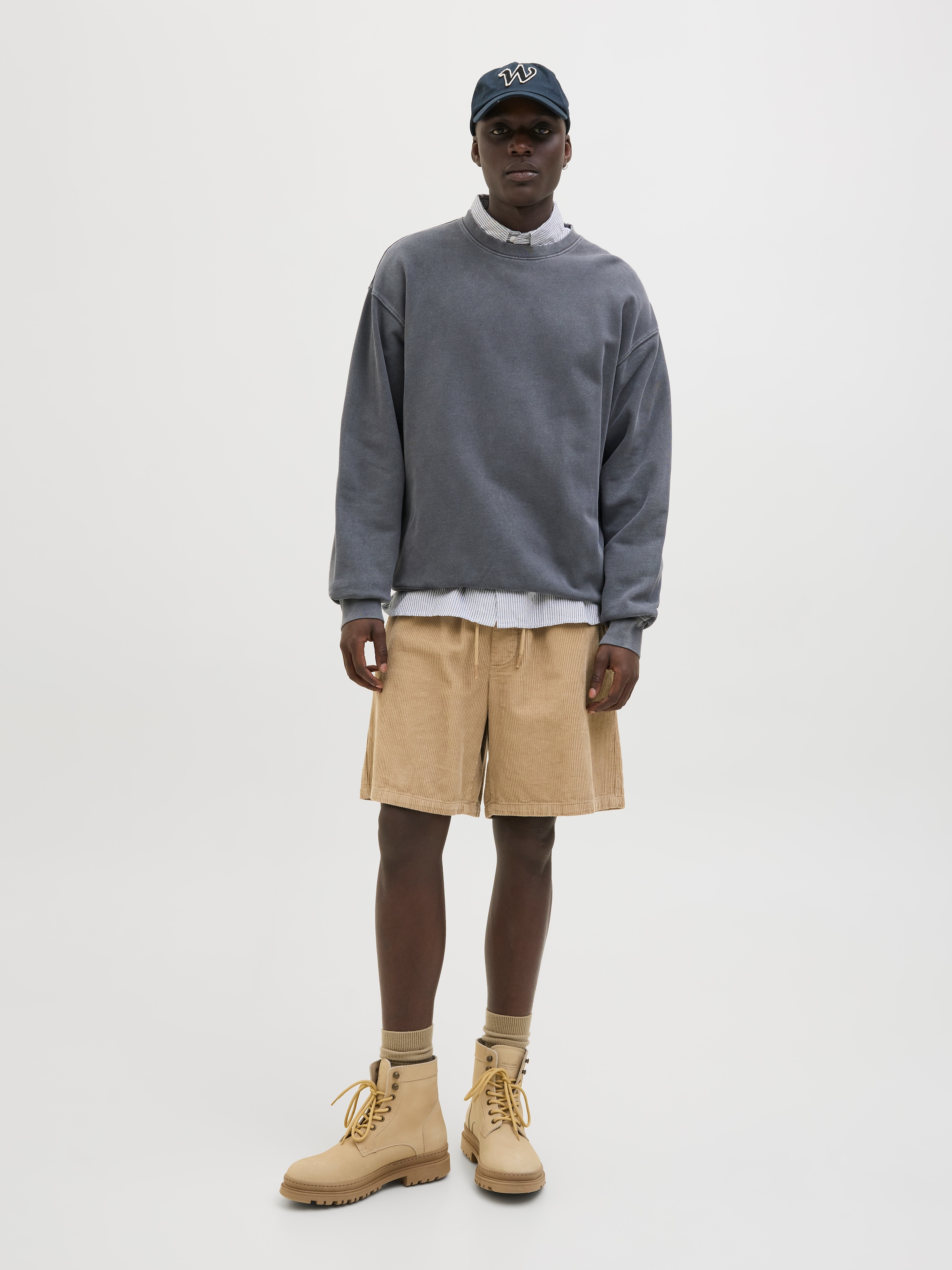 Jack & Jones Jogginghose »JPSTBILL CORDUROY JOGGER SHORTS SRT SN«