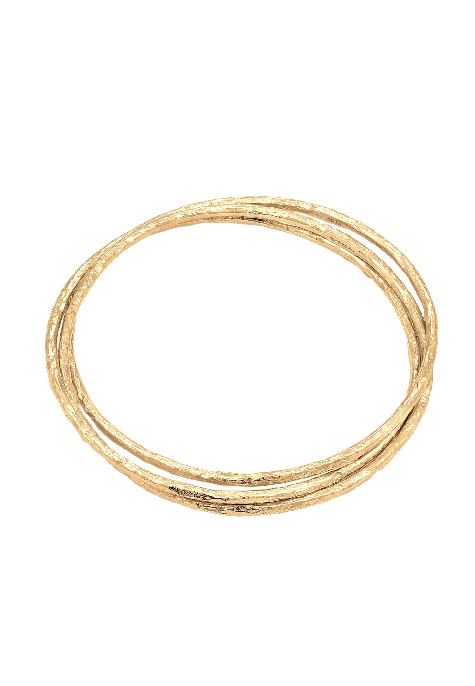 Elli Premium Armreif »Armband Armreif Dreifach 925 Sterling Silber«