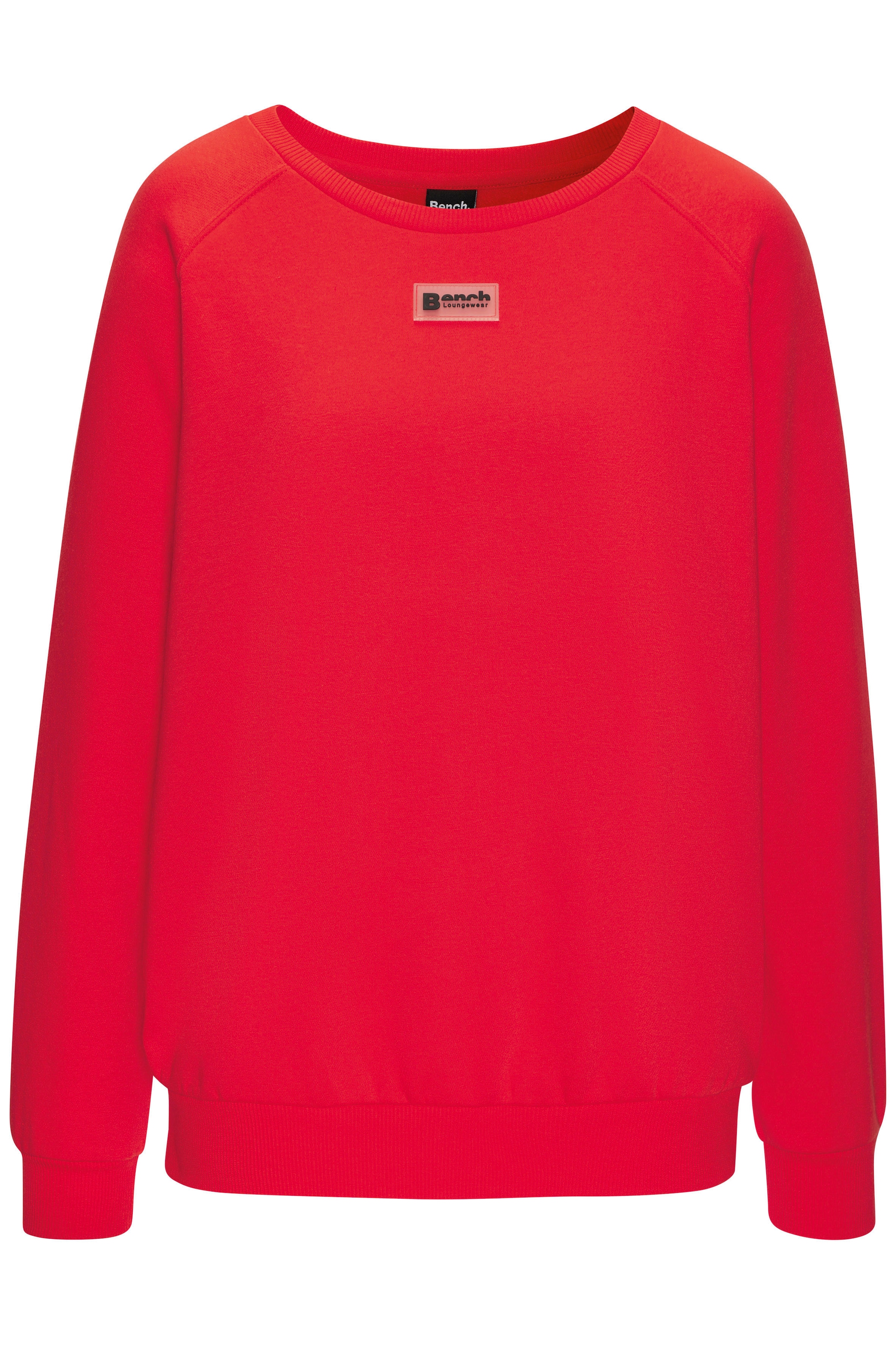 Bench. Loungewear Sweatshirt, mit kleinem Logo Detail