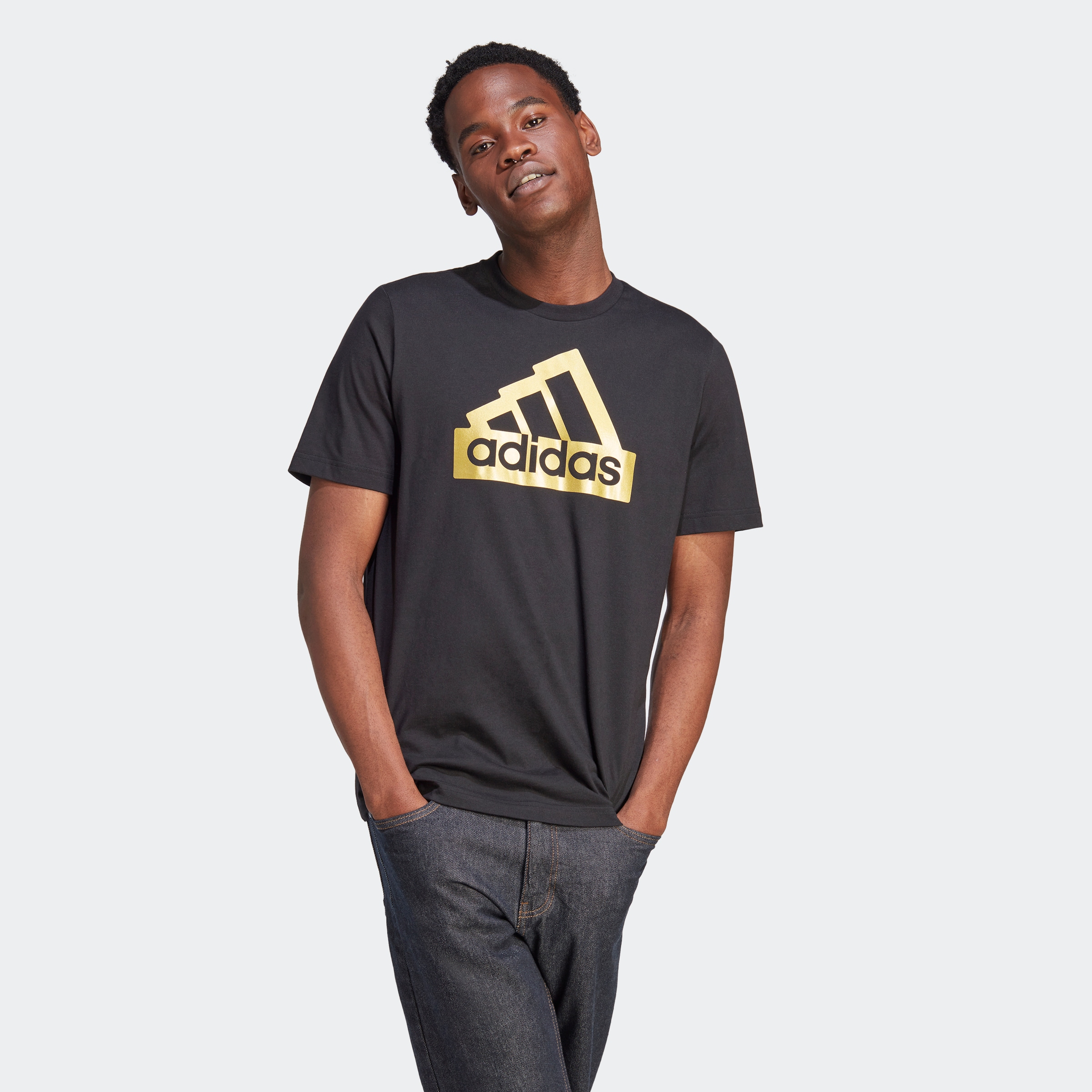 T-Shirt adidas bei ICONS »SPORTSWEAR Sportswear FUTURE METALLIC«